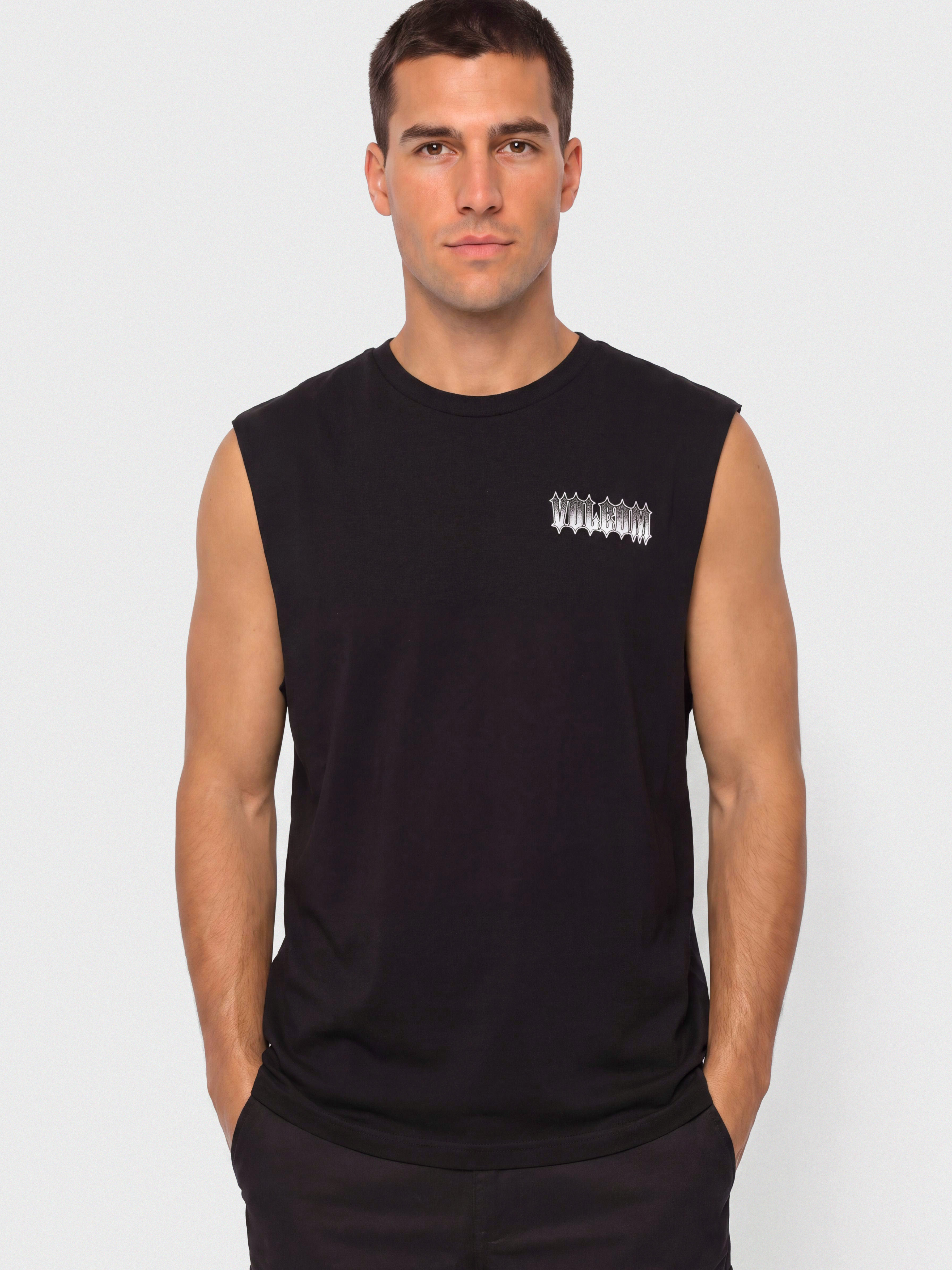 Volcom Gamma Doom Slvls Póló (black)