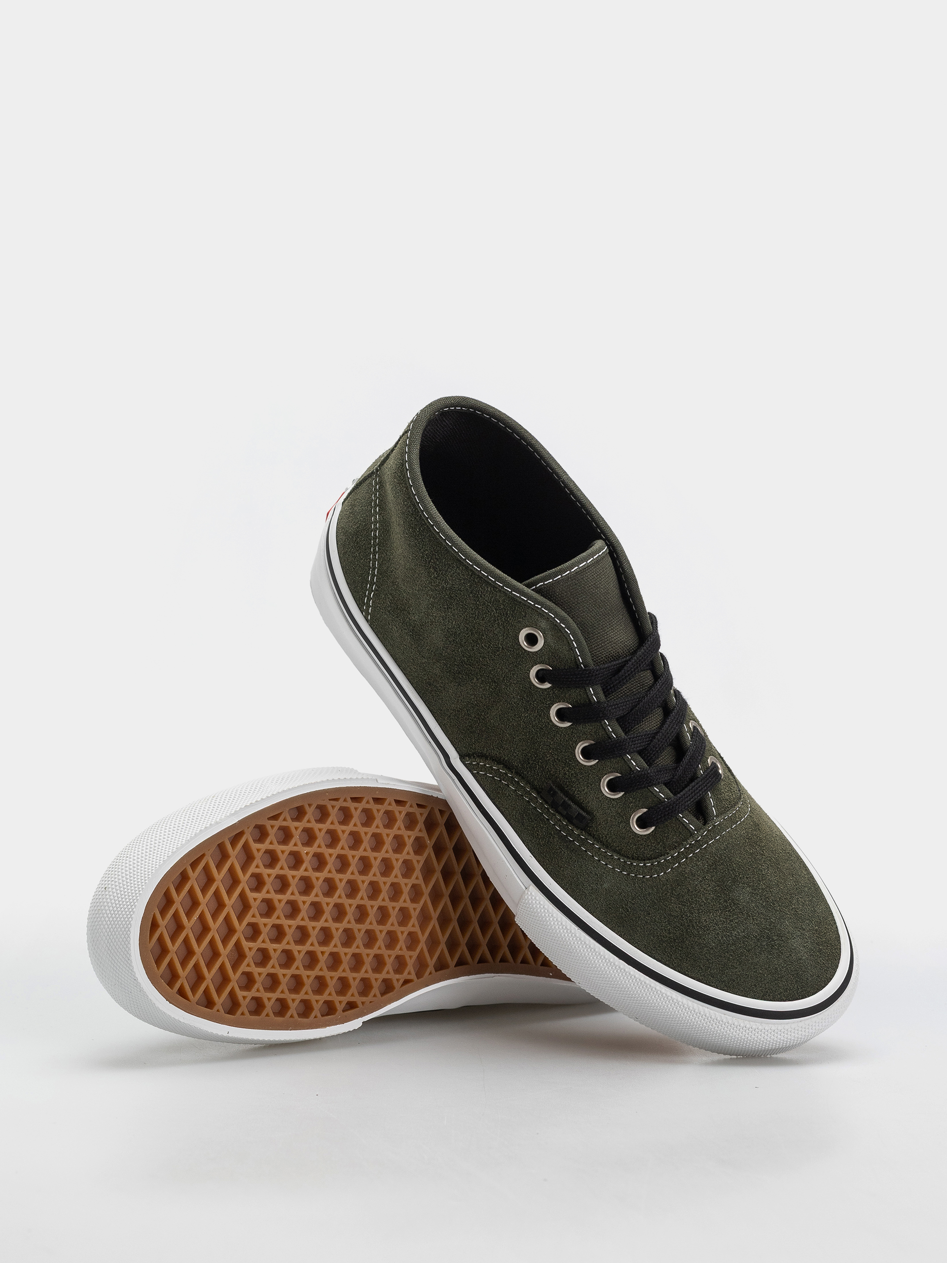 Vans Skate Authentic Mid Cipők (obsidian fern)