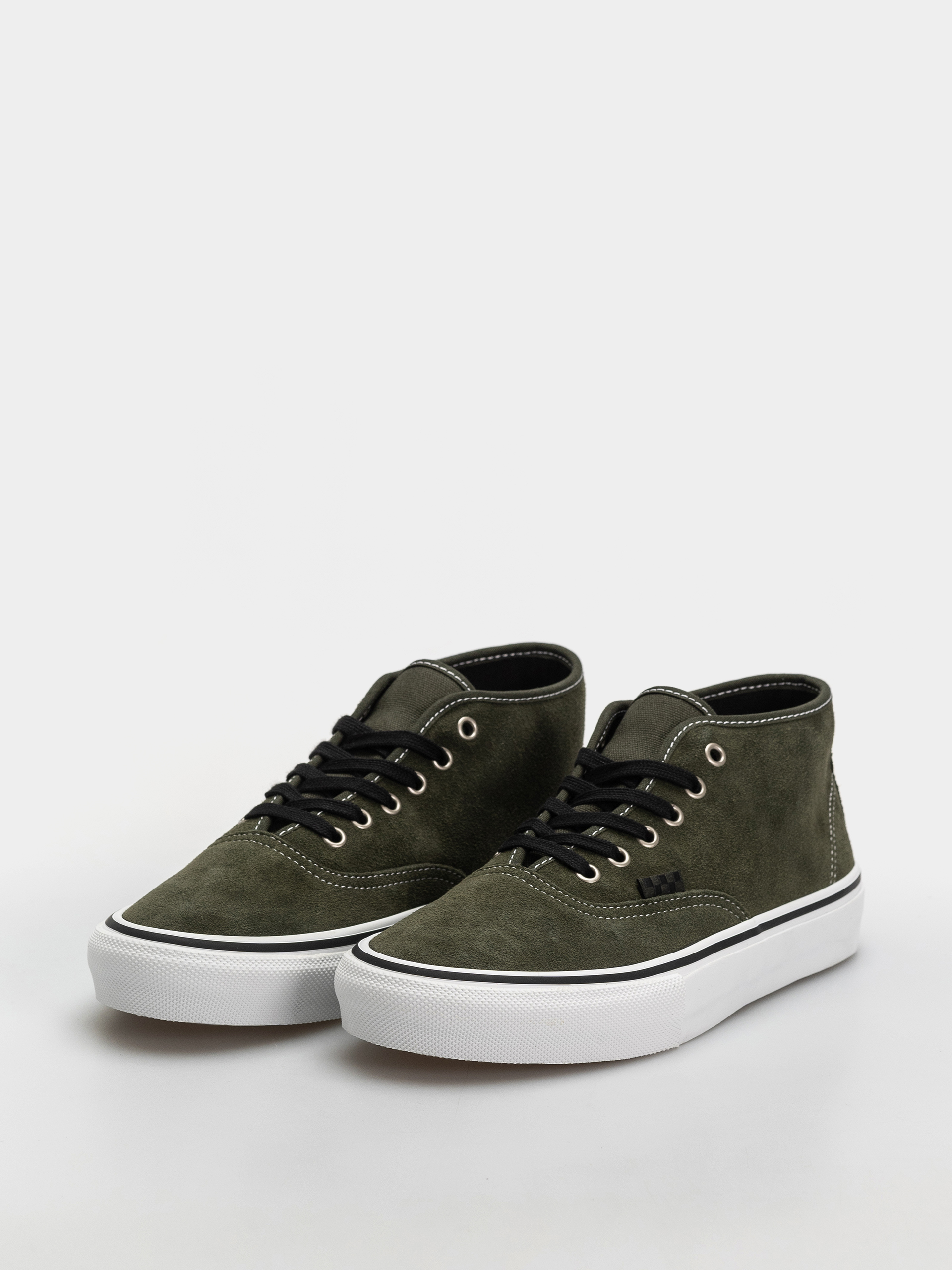 Vans Skate Authentic Mid Cipők (obsidian fern)
