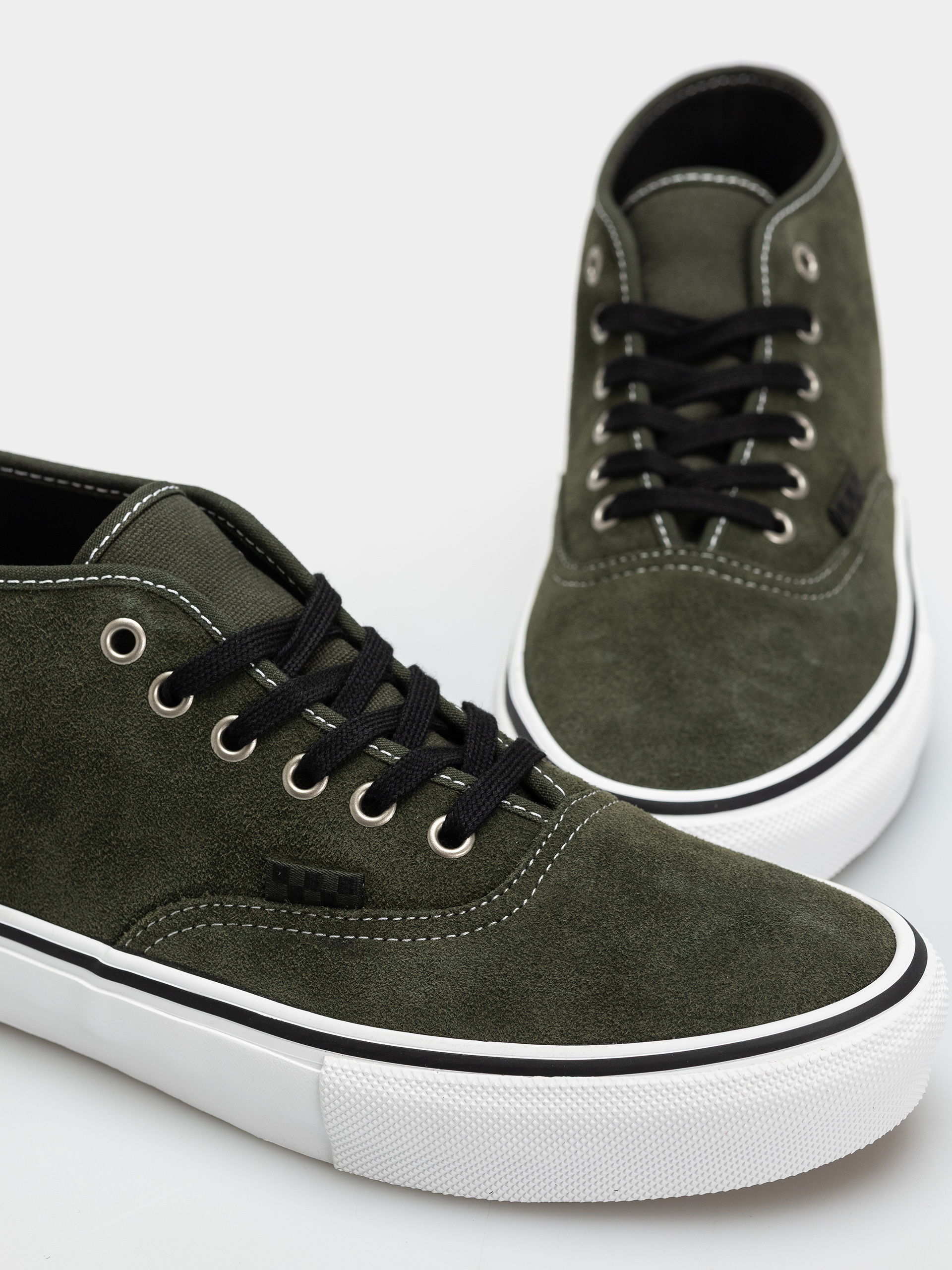 Vans Skate Authentic Mid Cipők (obsidian fern)