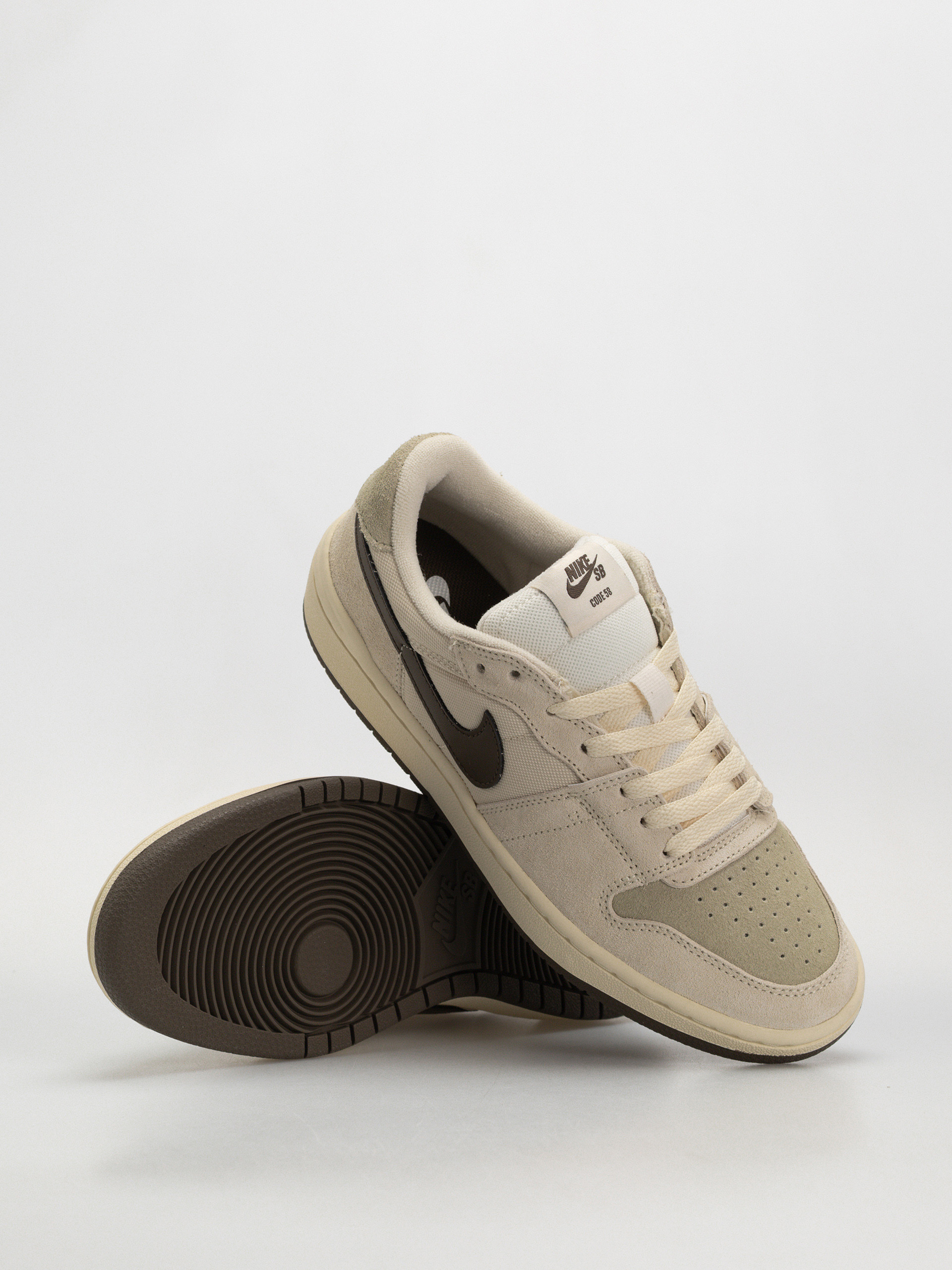 Nike SB Code 58 Cipők (pale ivory/dark hazel lt khaki muslin)