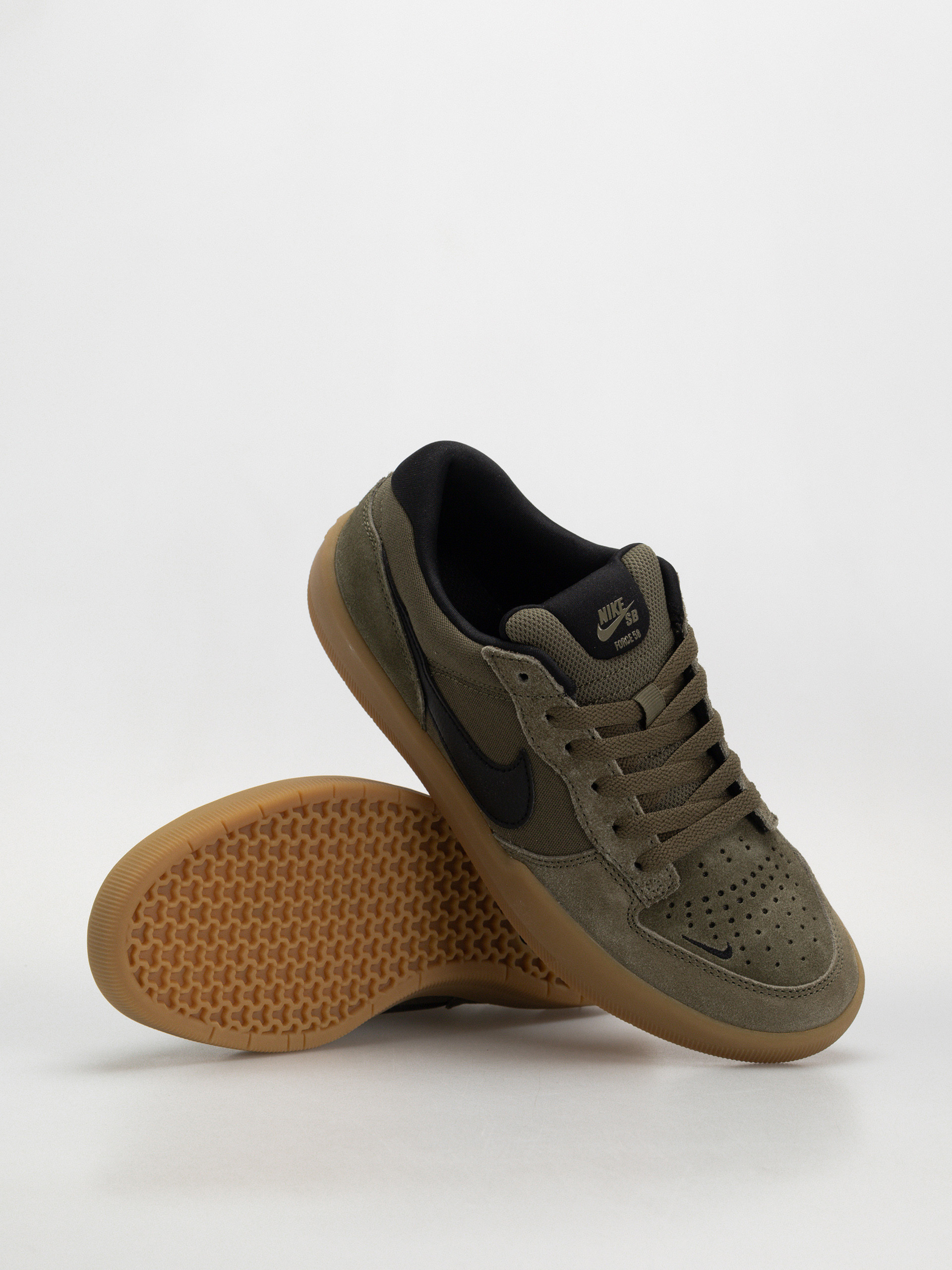 Nike SB Force 58 Cipők (medium olive/black medium olive)