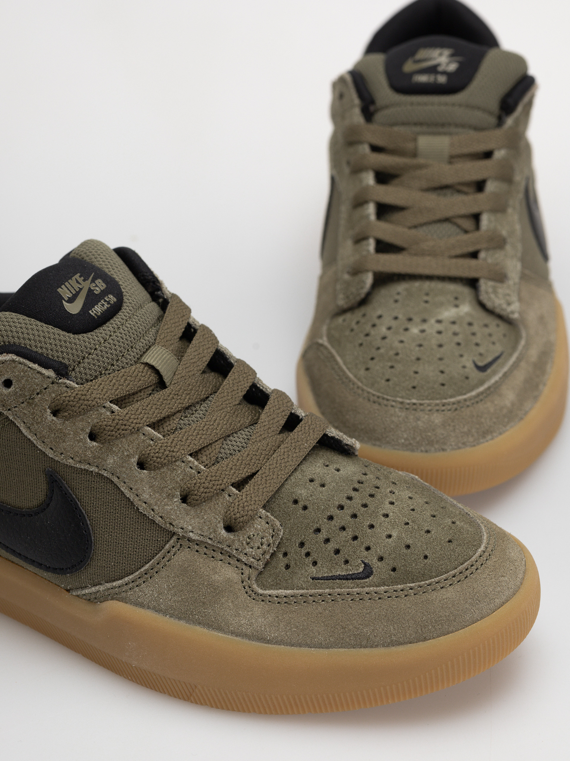 Nike SB Force 58 Cipők (medium olive/black medium olive)
