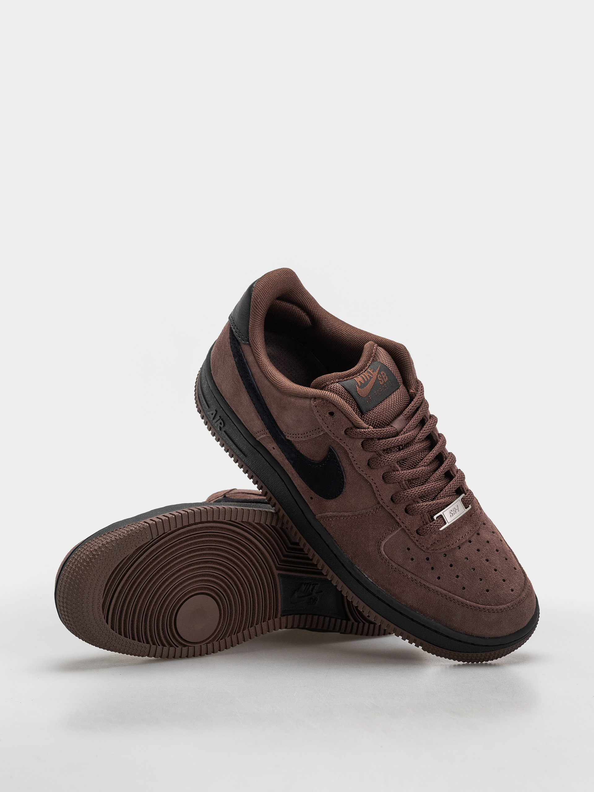 Nike SB Air Force 1 Cipők (lt chocolate/black lt chocolate)