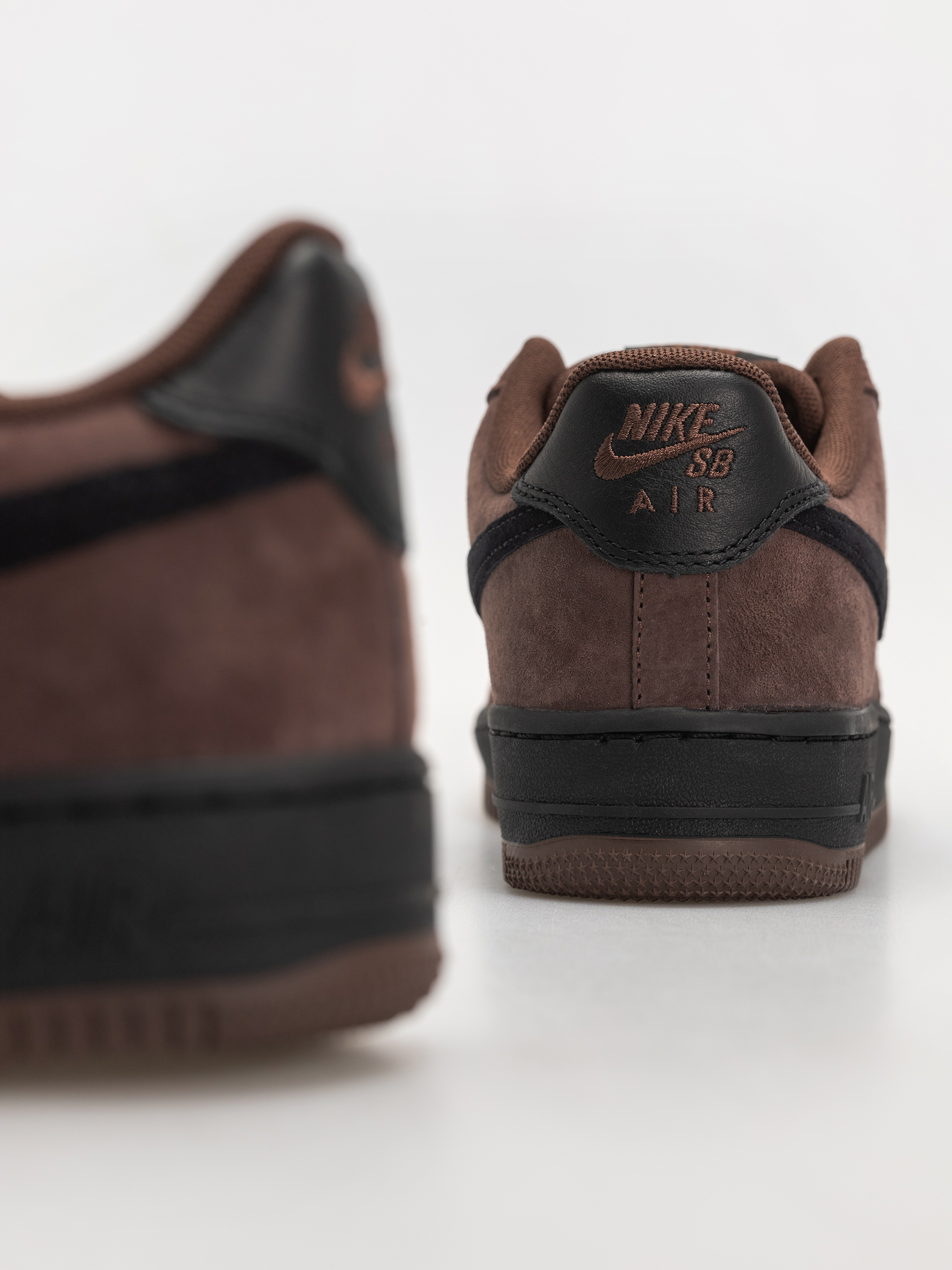Nike SB Air Force 1 Cipők (lt chocolate/black lt chocolate)