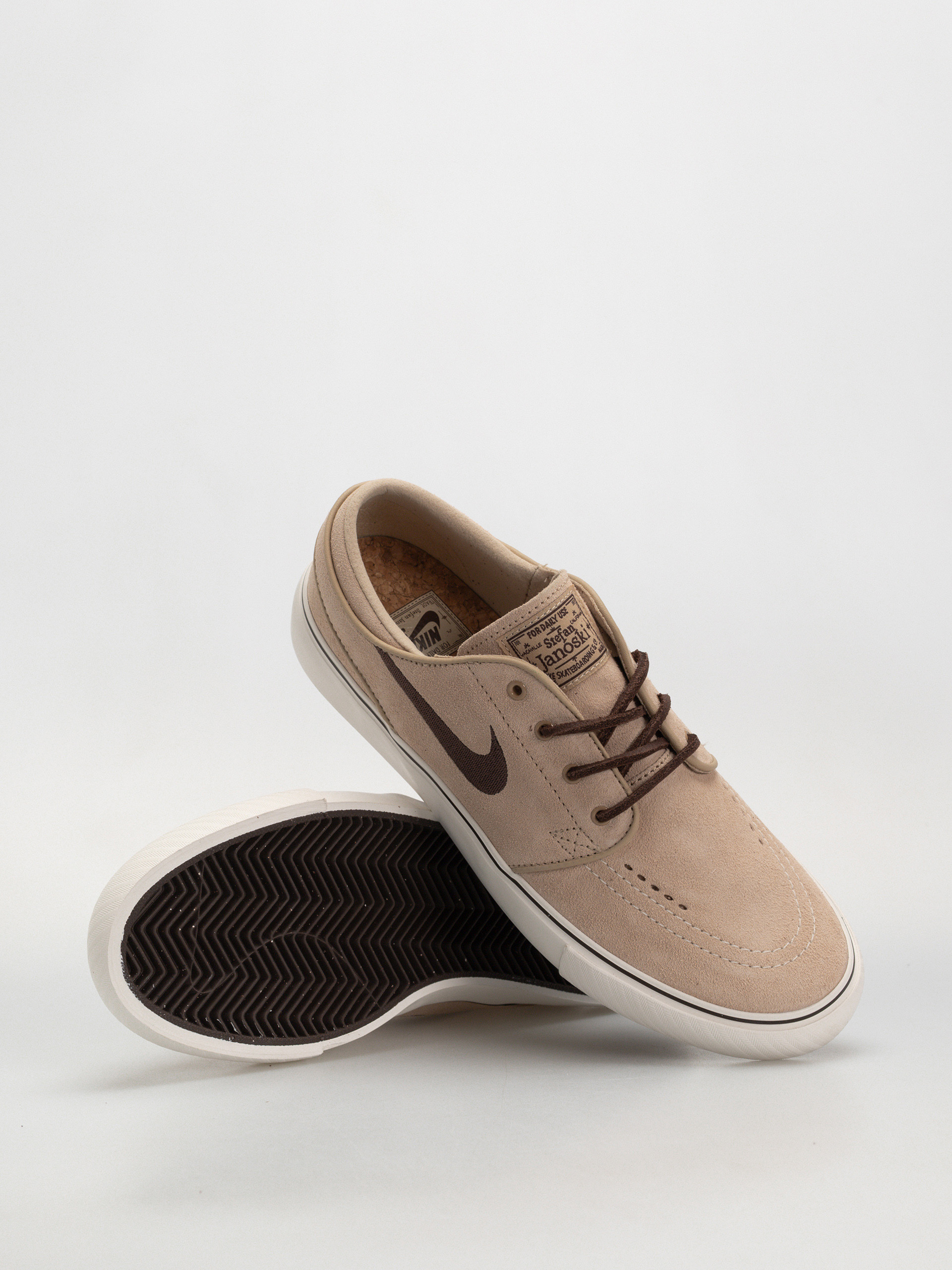 Nike SB Zoom Janoski Og+ Cipők (linen/lt chocolate sail)