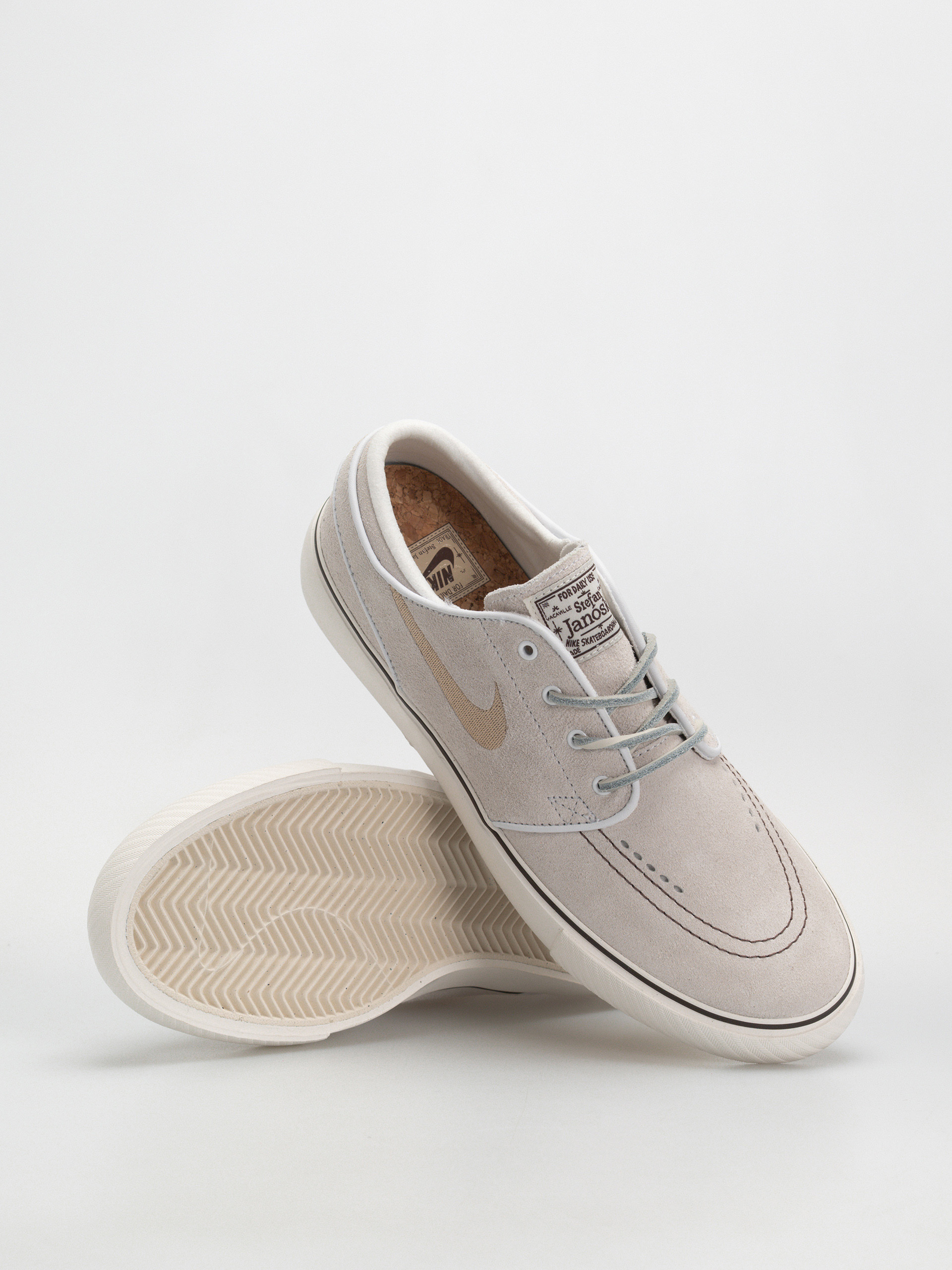 Nike SB Zoom Janoski Og+ Cipők (white/linen sail lt chocolate)