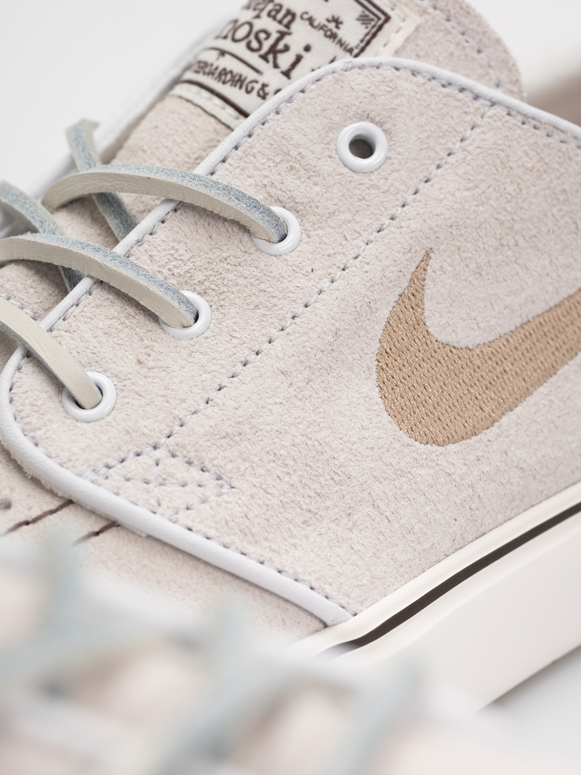 Nike SB Zoom Janoski Og+ Cipők (white/linen sail lt chocolate)