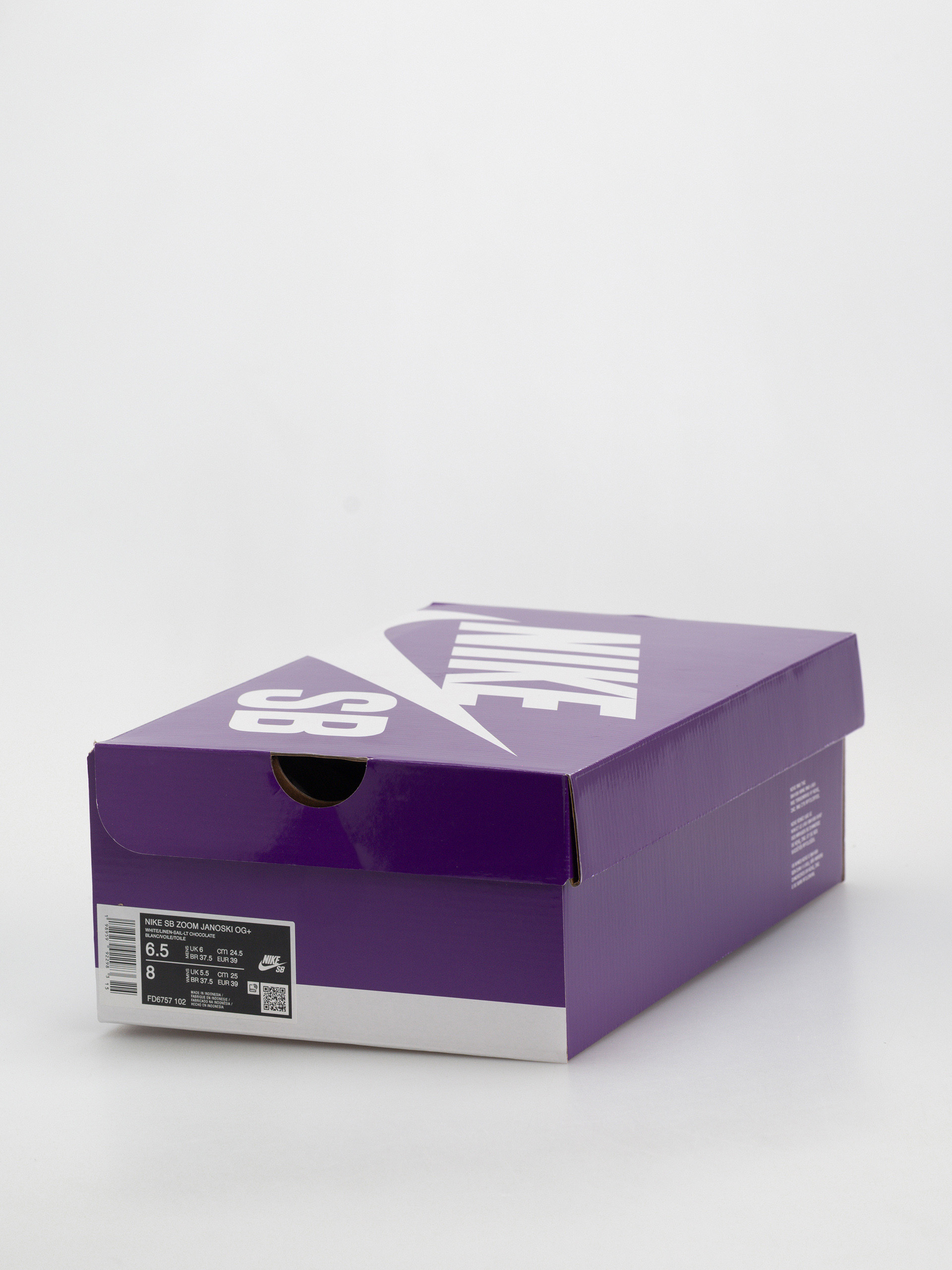 Nike SB Zoom Janoski Og+ Cipők (white/linen sail lt chocolate)