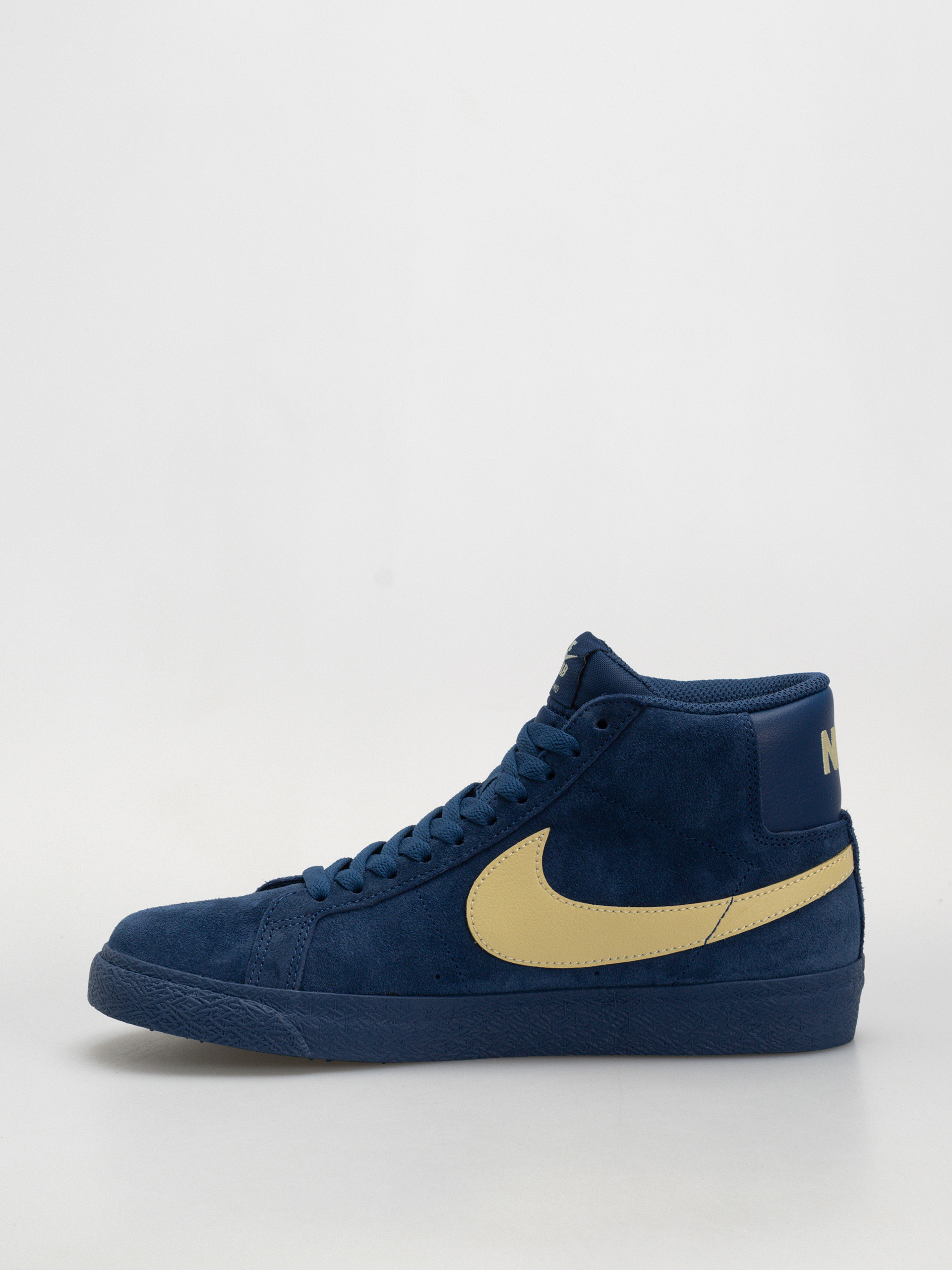 Nike SB Zoom Blazer Mid Cipők (coastal blue/pale yellow coastal blue)