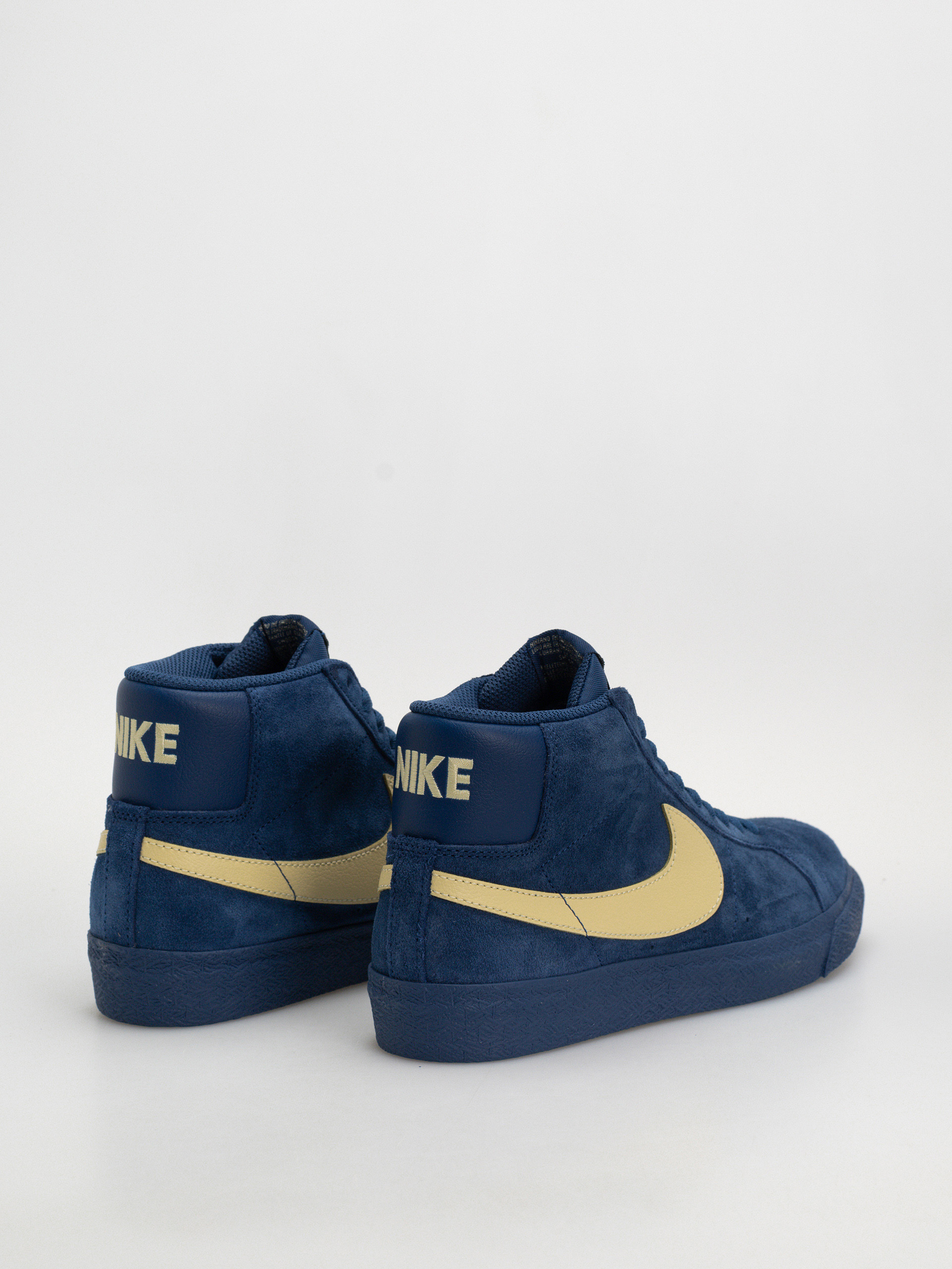 Nike SB Zoom Blazer Mid Cipők (coastal blue/pale yellow coastal blue)