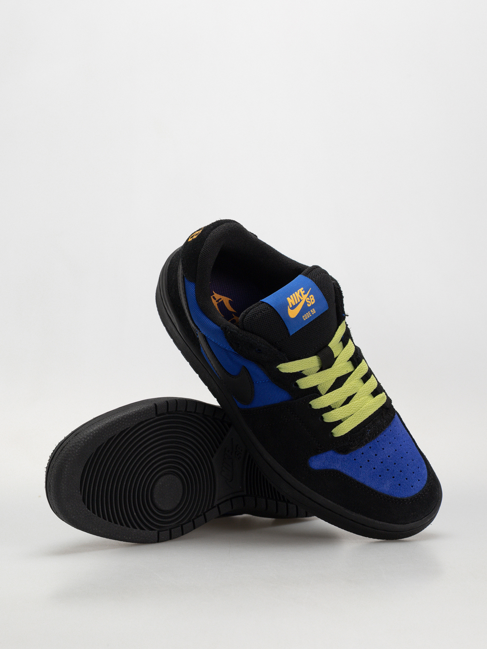 Nike SB Code 58 Cipők (racer blue/black black lt lemon twist)