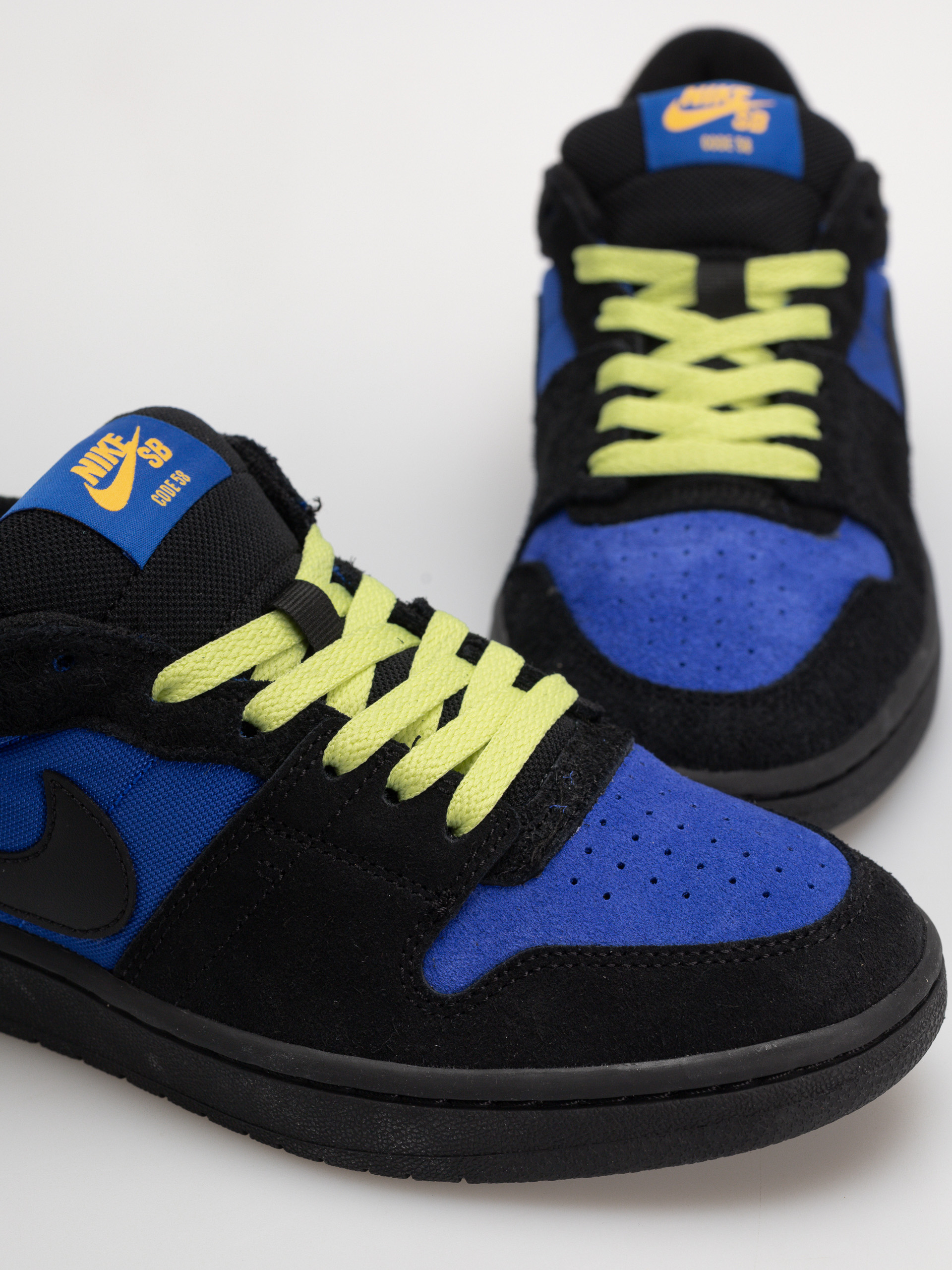 Nike SB Code 58 Cipők (racer blue/black black lt lemon twist)