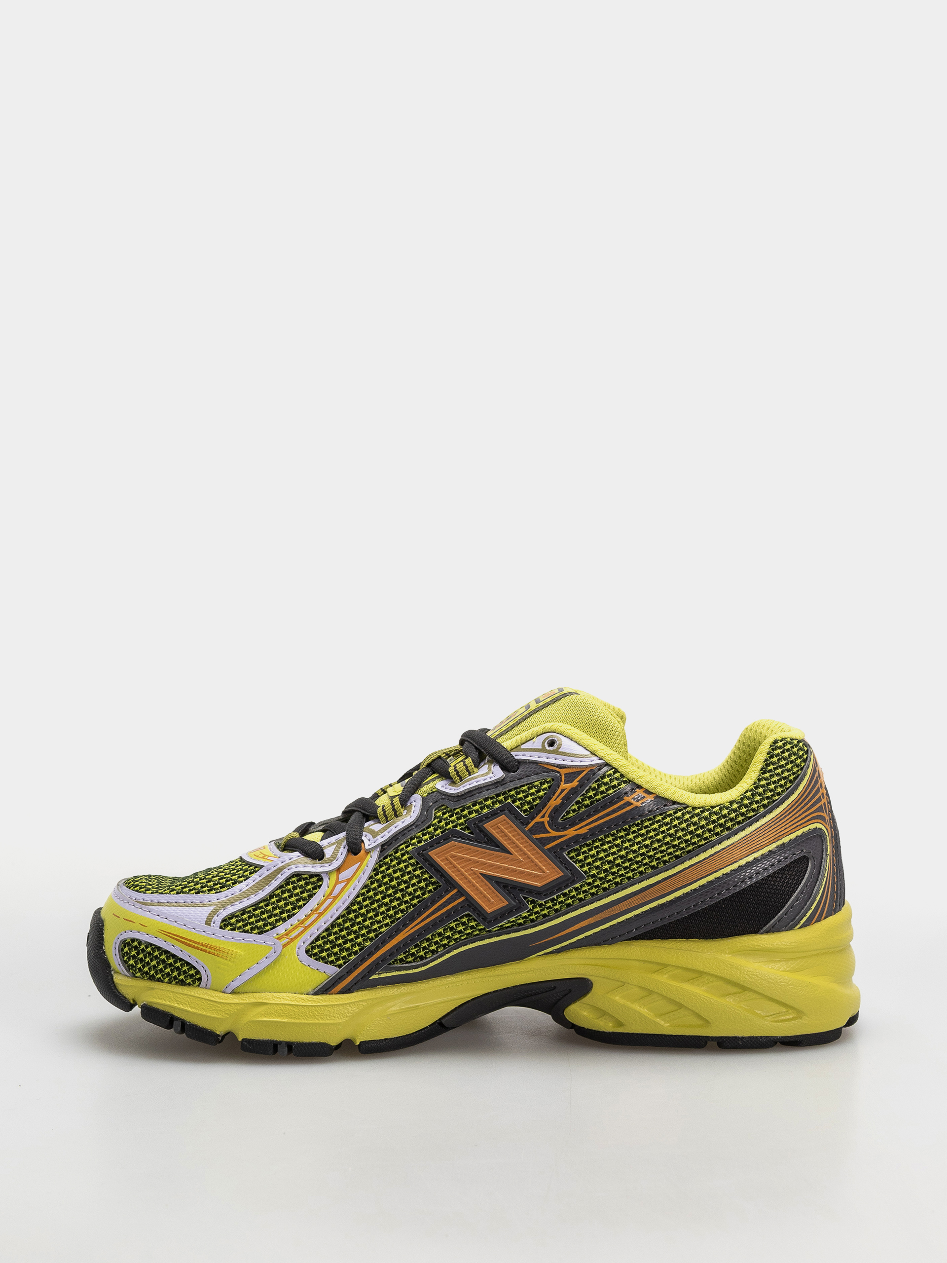 New Balance 740 Cipők (field green/black cement)