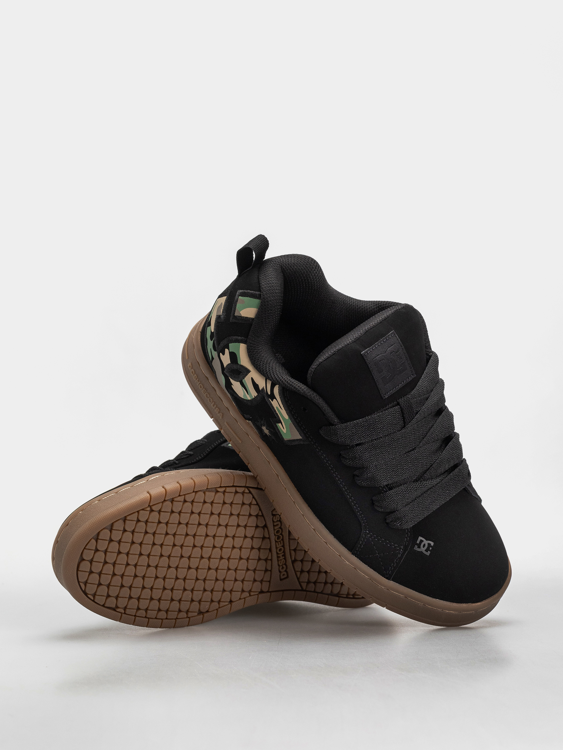 DC Court Graffik Cipők (black/black/gum)