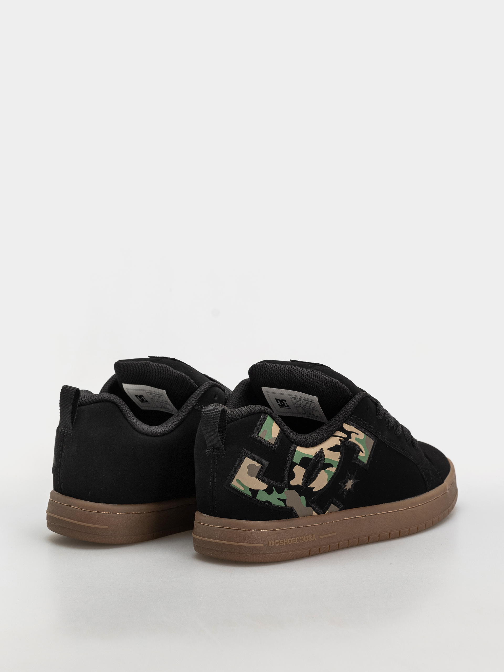 DC Court Graffik Cipők (black/black/gum)