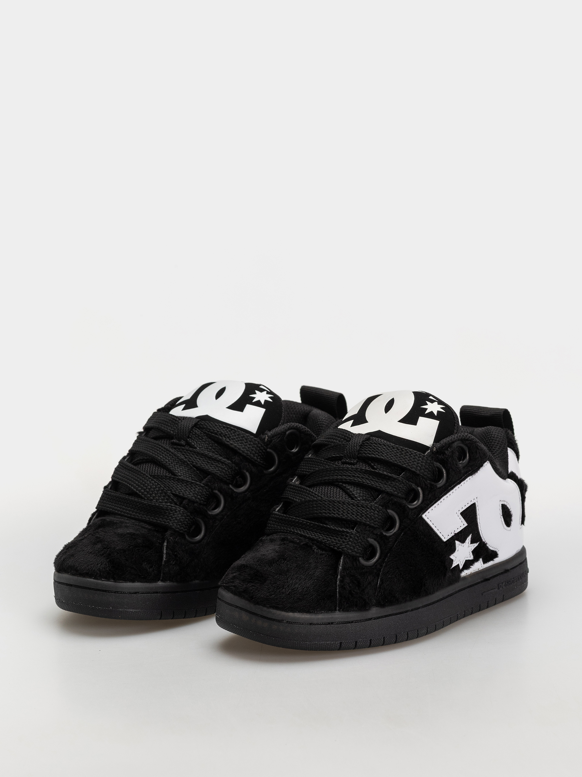DC Court Graffik Puff Cipők (black/black/white)