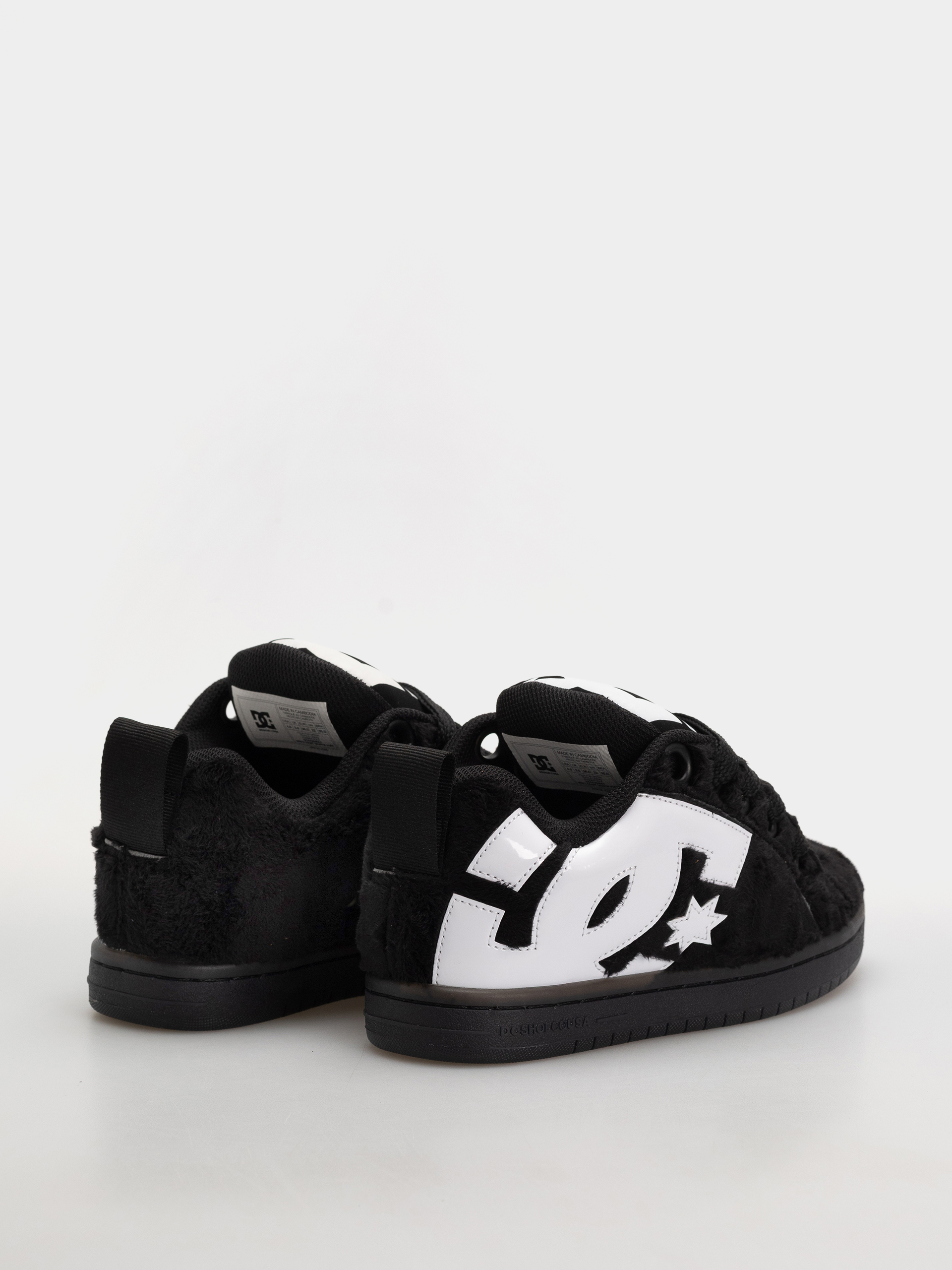 DC Court Graffik Puff Cipők (black/black/white)
