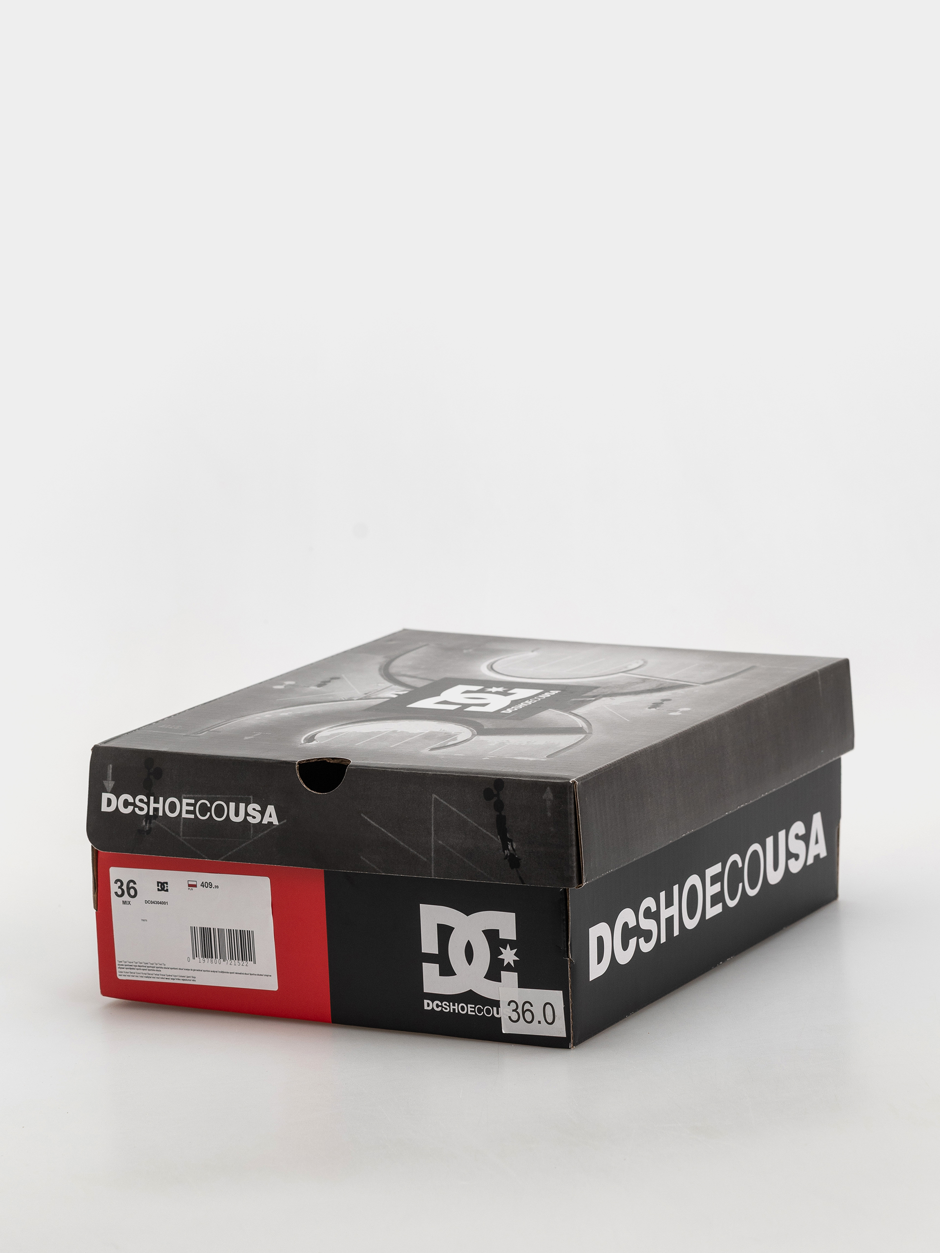 DC Court Graffik Puff Cipők (black/black/white)