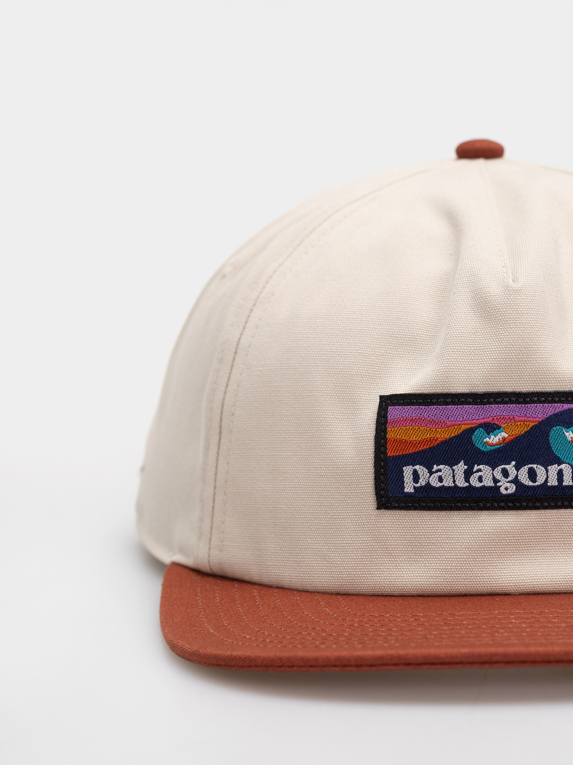 Patagonia Boardshort Label Funfarer Baseball sapka (pumice)