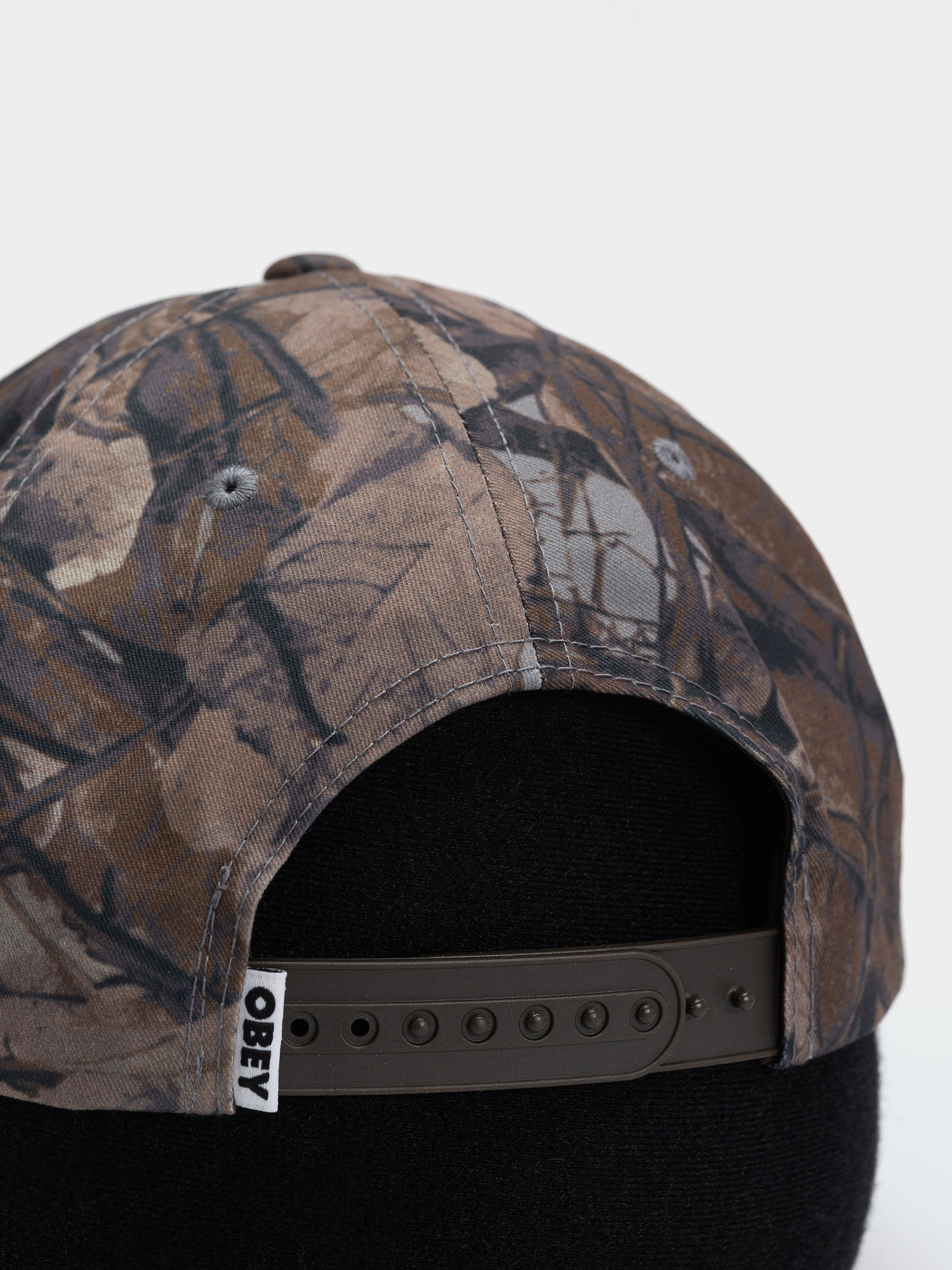 OBEY Delta 5 Panel Baseball sapka (fence camo multi)