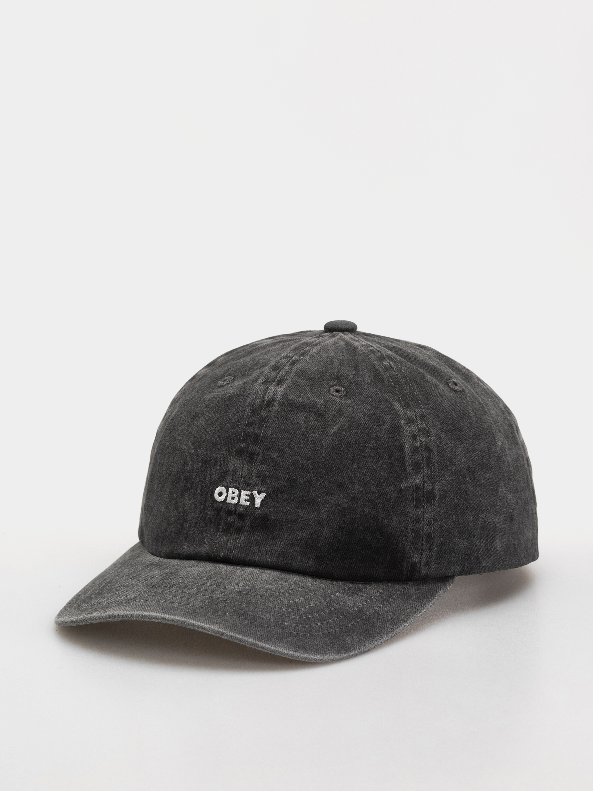 OBEY Pigment Bold 6 Panel Baseball sapka (pigment black)