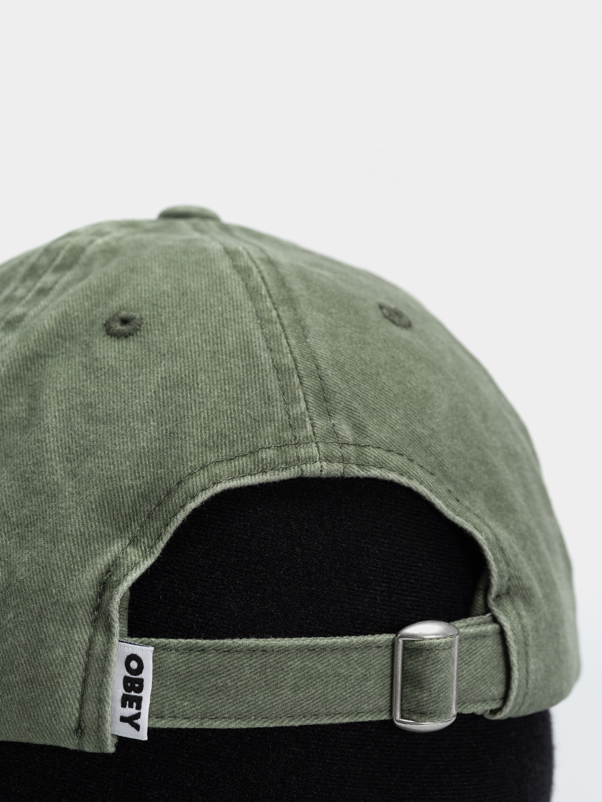 OBEY Pigment Bold 6 Panel Baseball sapka (pigment olive multi)