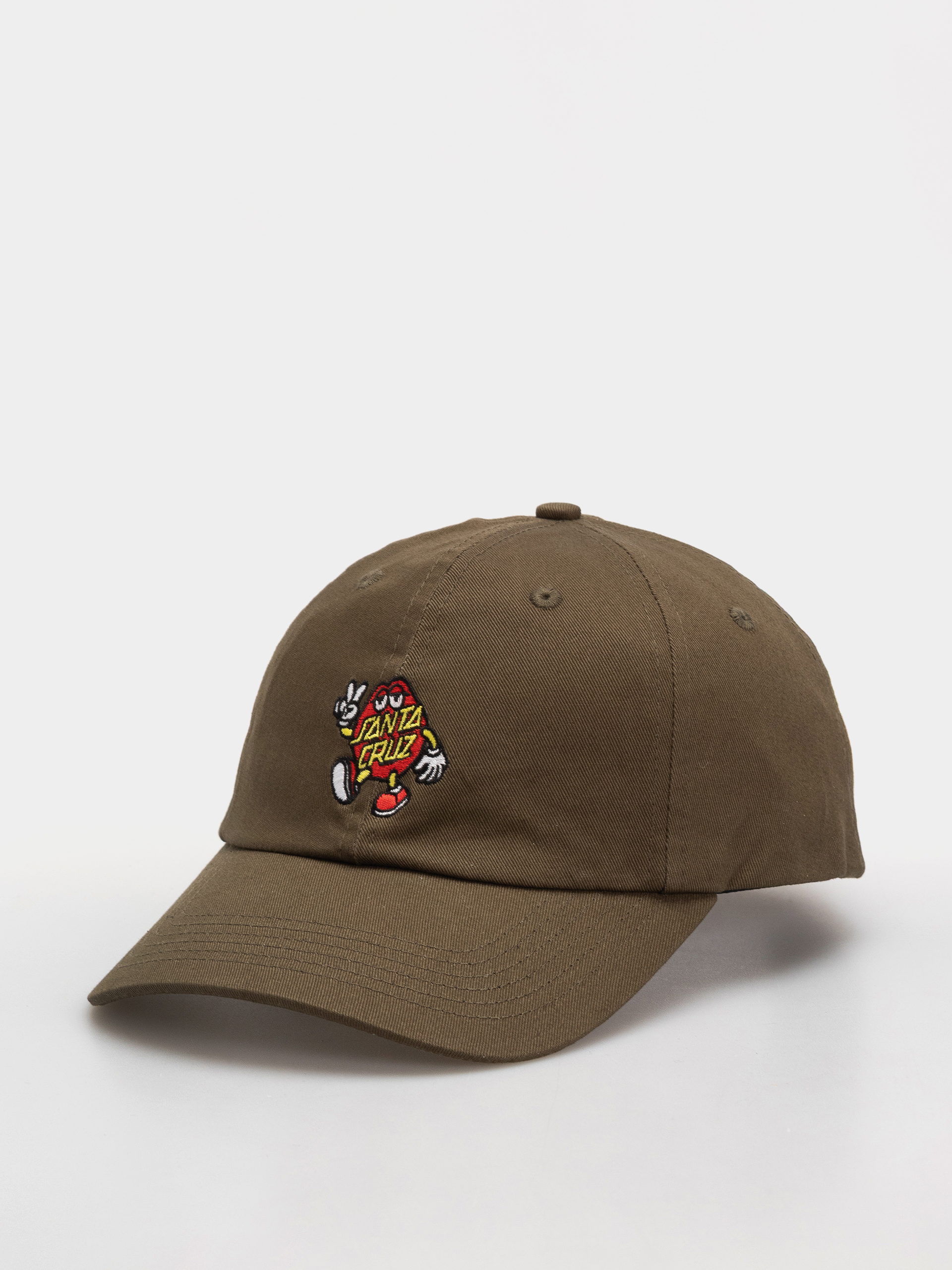 Santa Cruz Dot Guy Baseball sapka (deep olive)