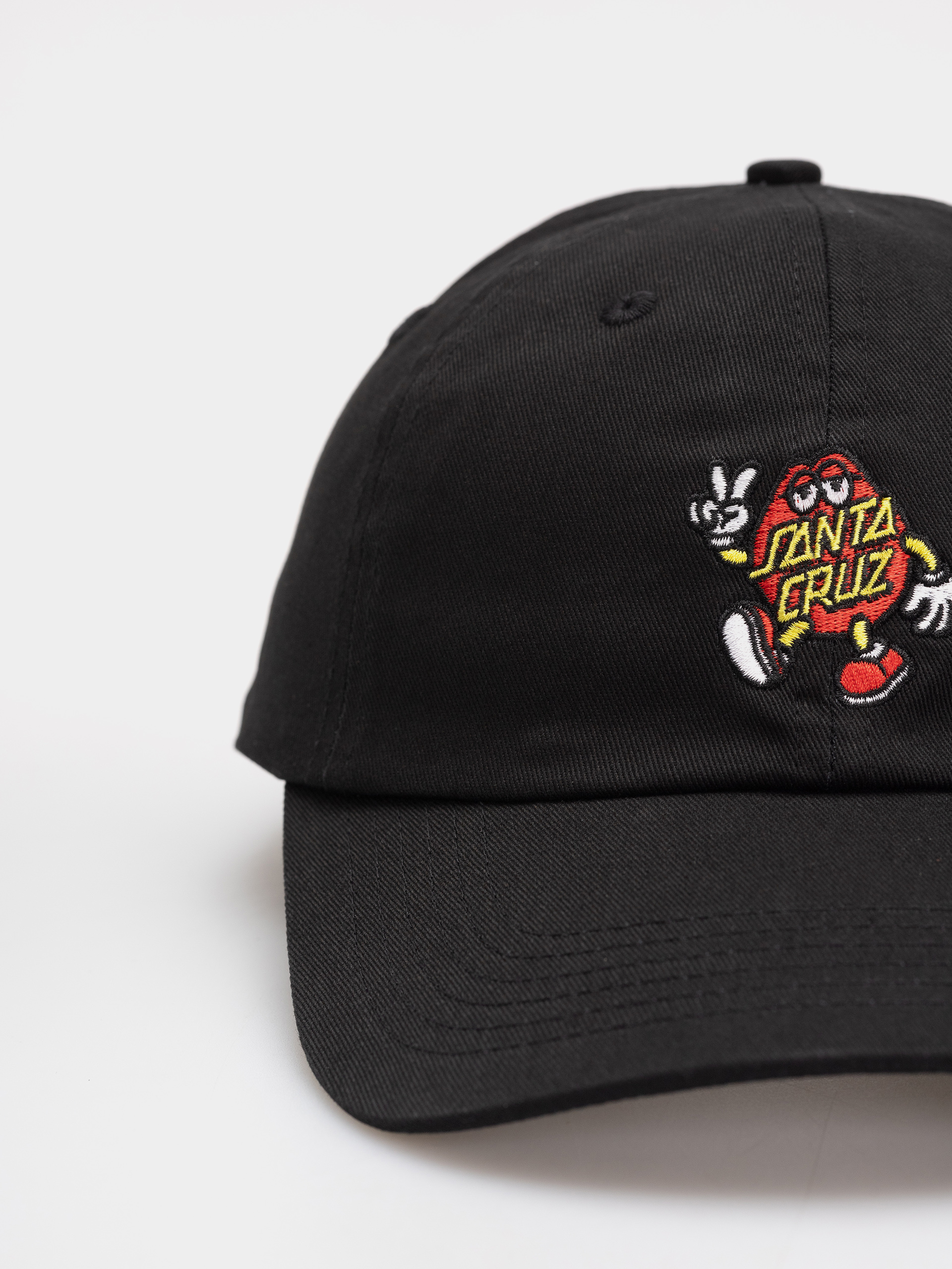 Santa Cruz Dot Guy Baseball sapka (black)