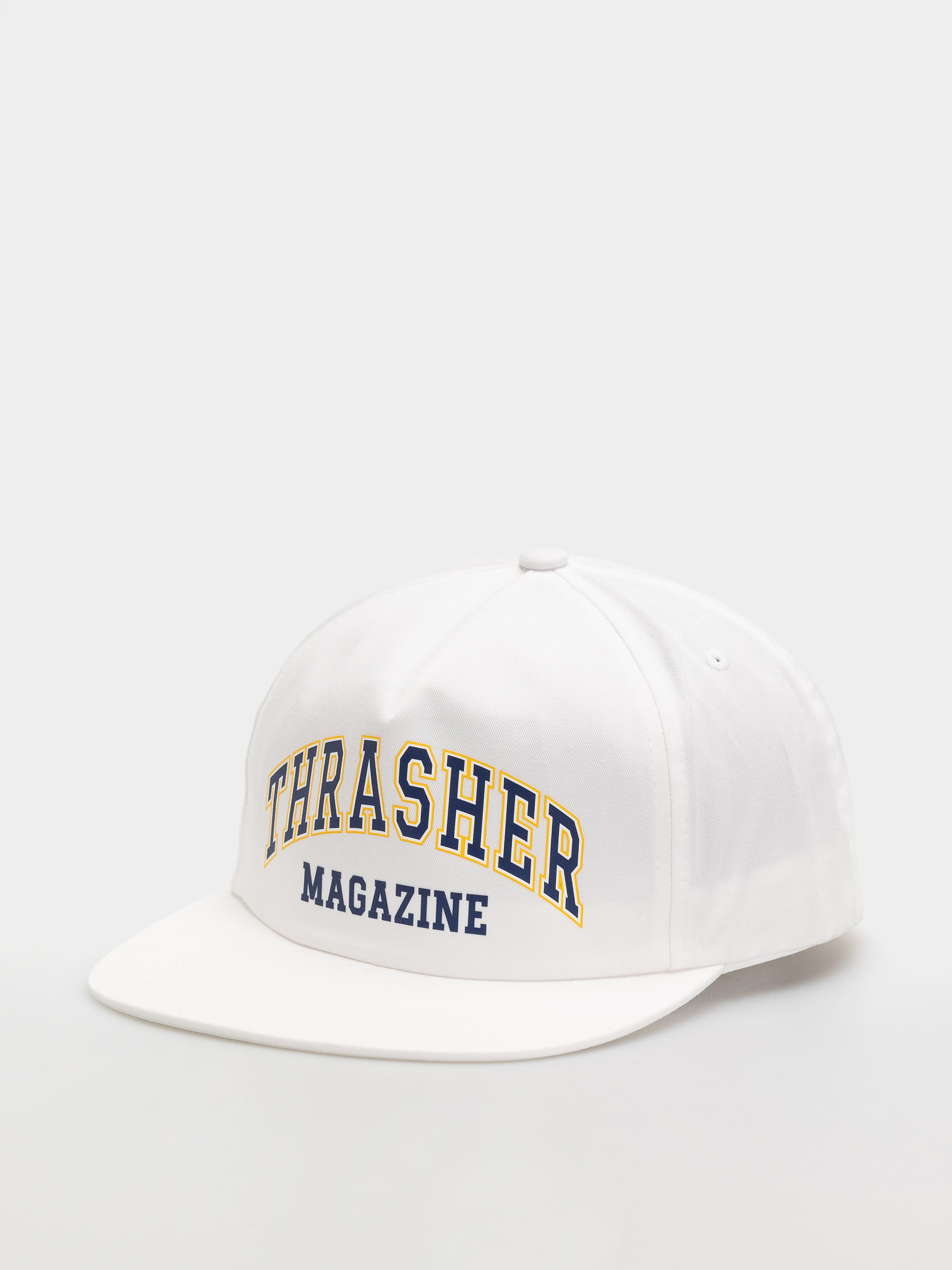 Thrasher Dropout Snapback Baseball sapka (white)