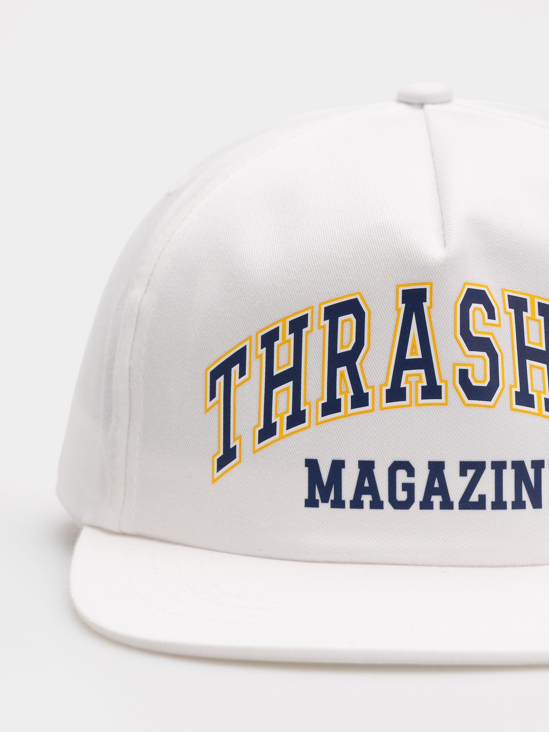 Thrasher Dropout Snapback Baseball sapka (white)