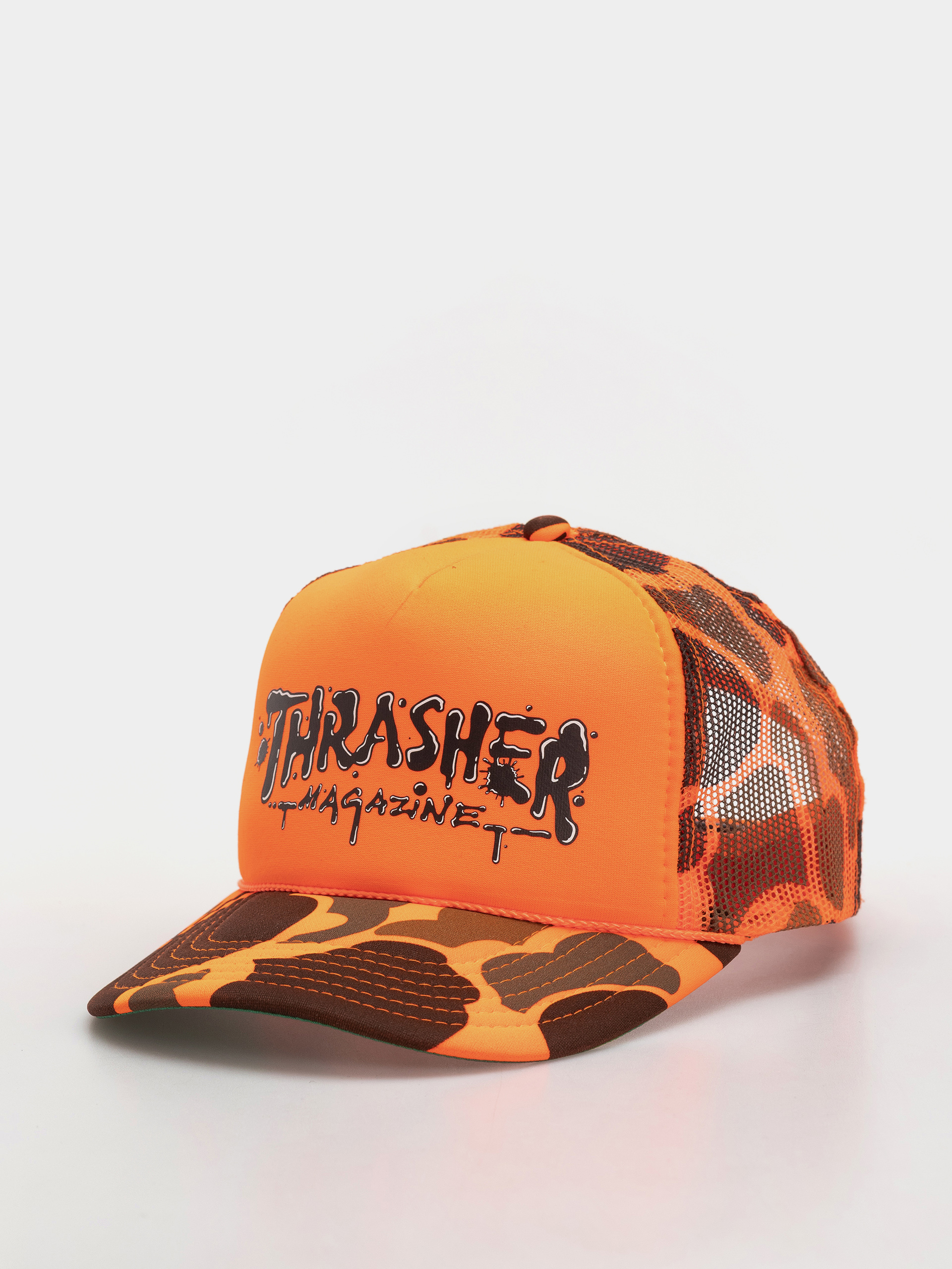 Thrasher Wet Paint Trucker Baseball sapka (orange camo)
