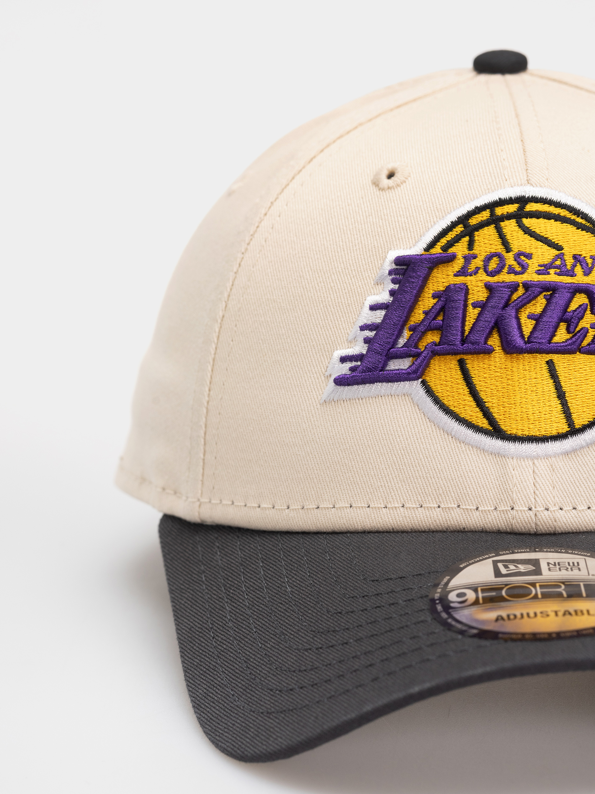 Baseball sapka New Era Nba Colourblock 9Forty Los Angeles Lakers (light cream/grey)