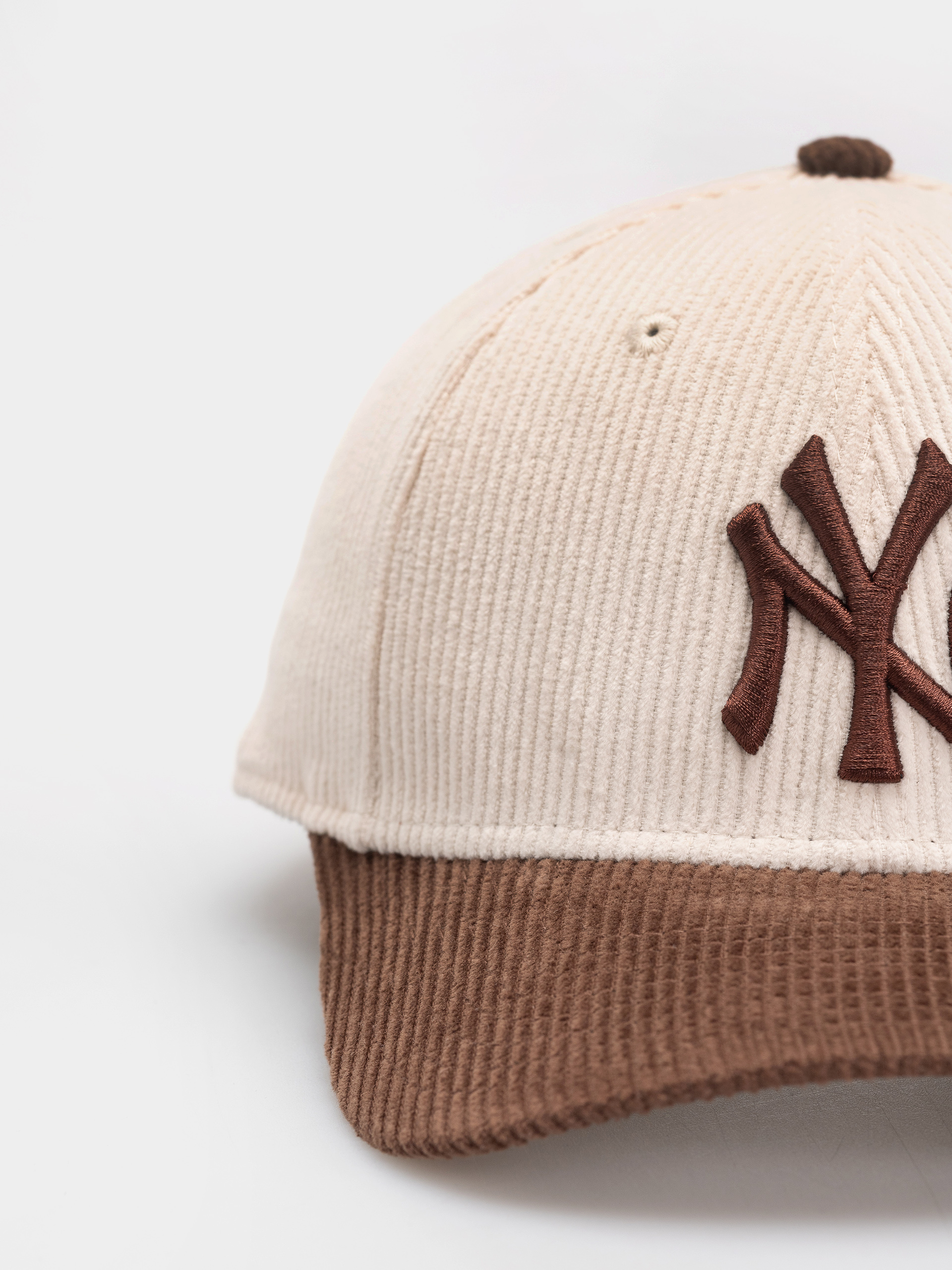 Baseball sapka New Era Cord 9Forty Mc New York Yankees (light cream/brown)