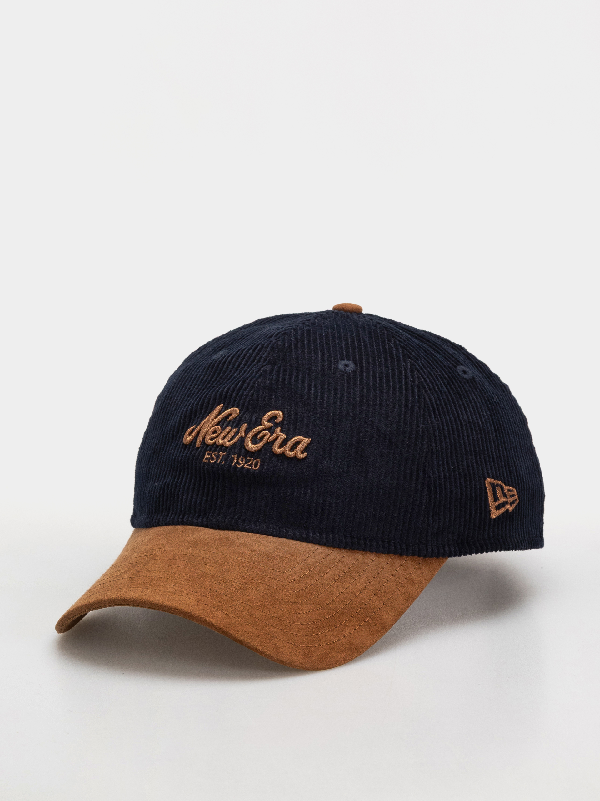 Baseball sapka New Era Cord Mix 9Twenty (navy/brown)