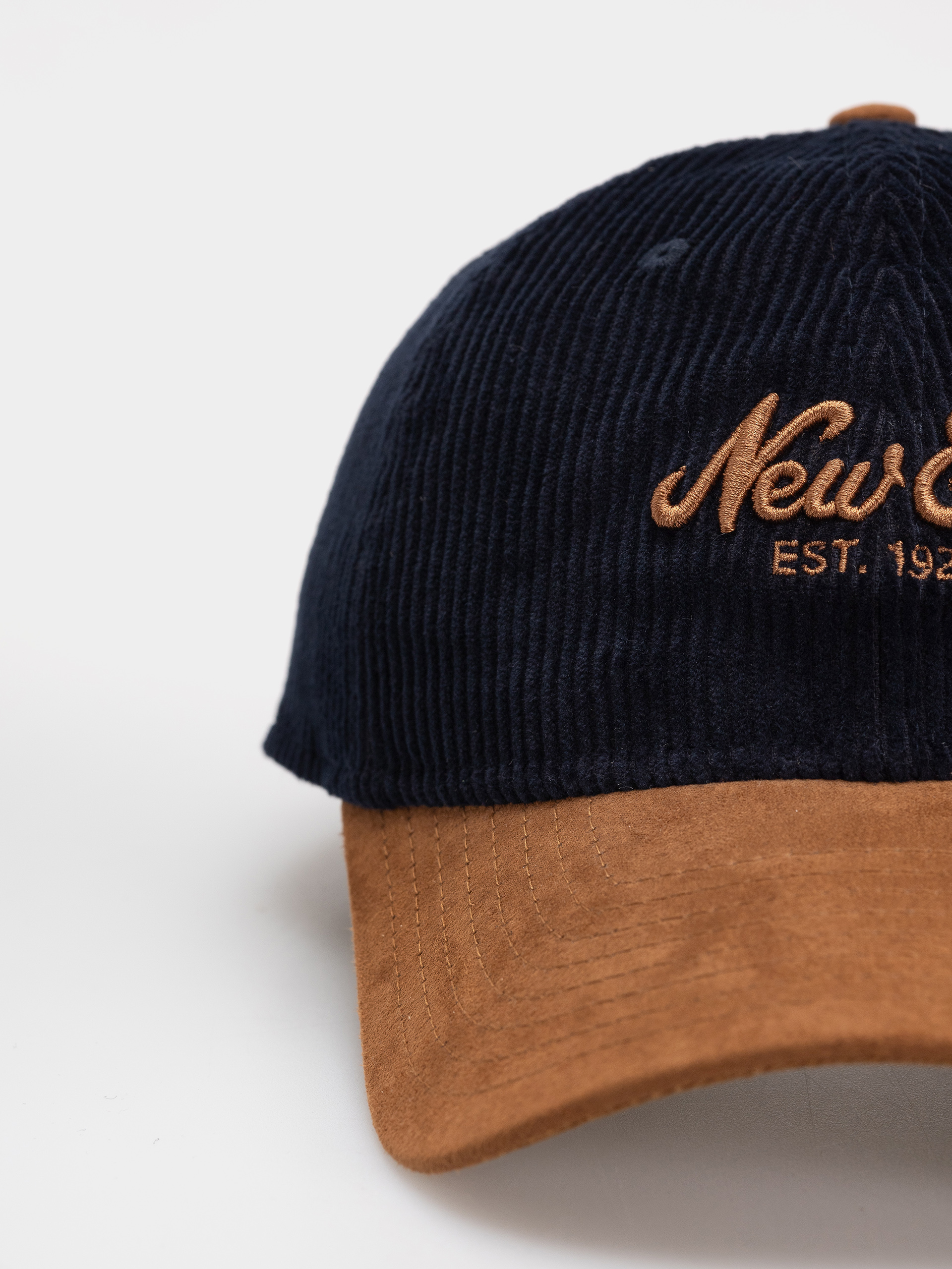 Baseball sapka New Era Cord Mix 9Twenty (navy/brown)