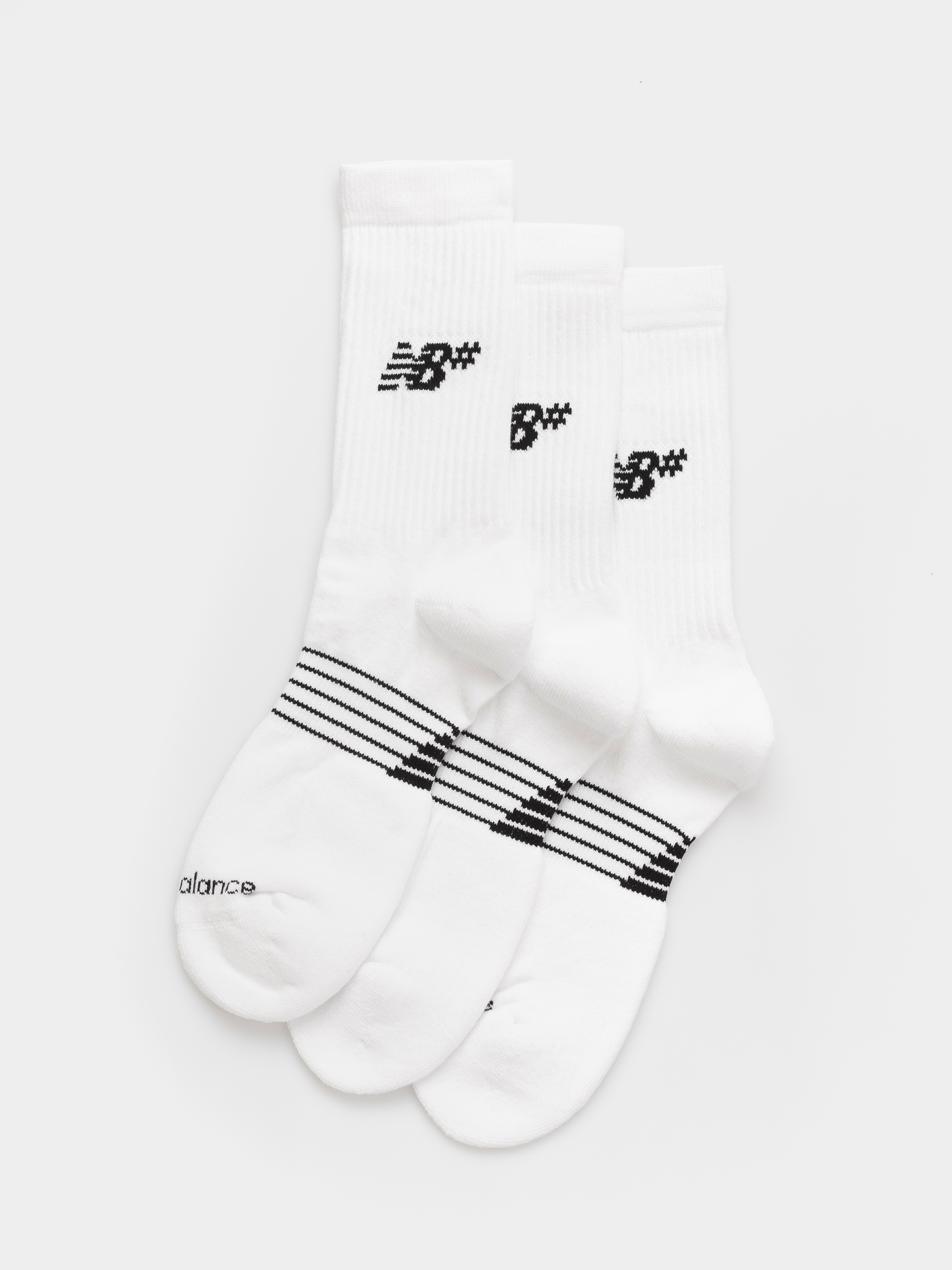 New Balance Active Numeric 3 Packs Zokni (white)