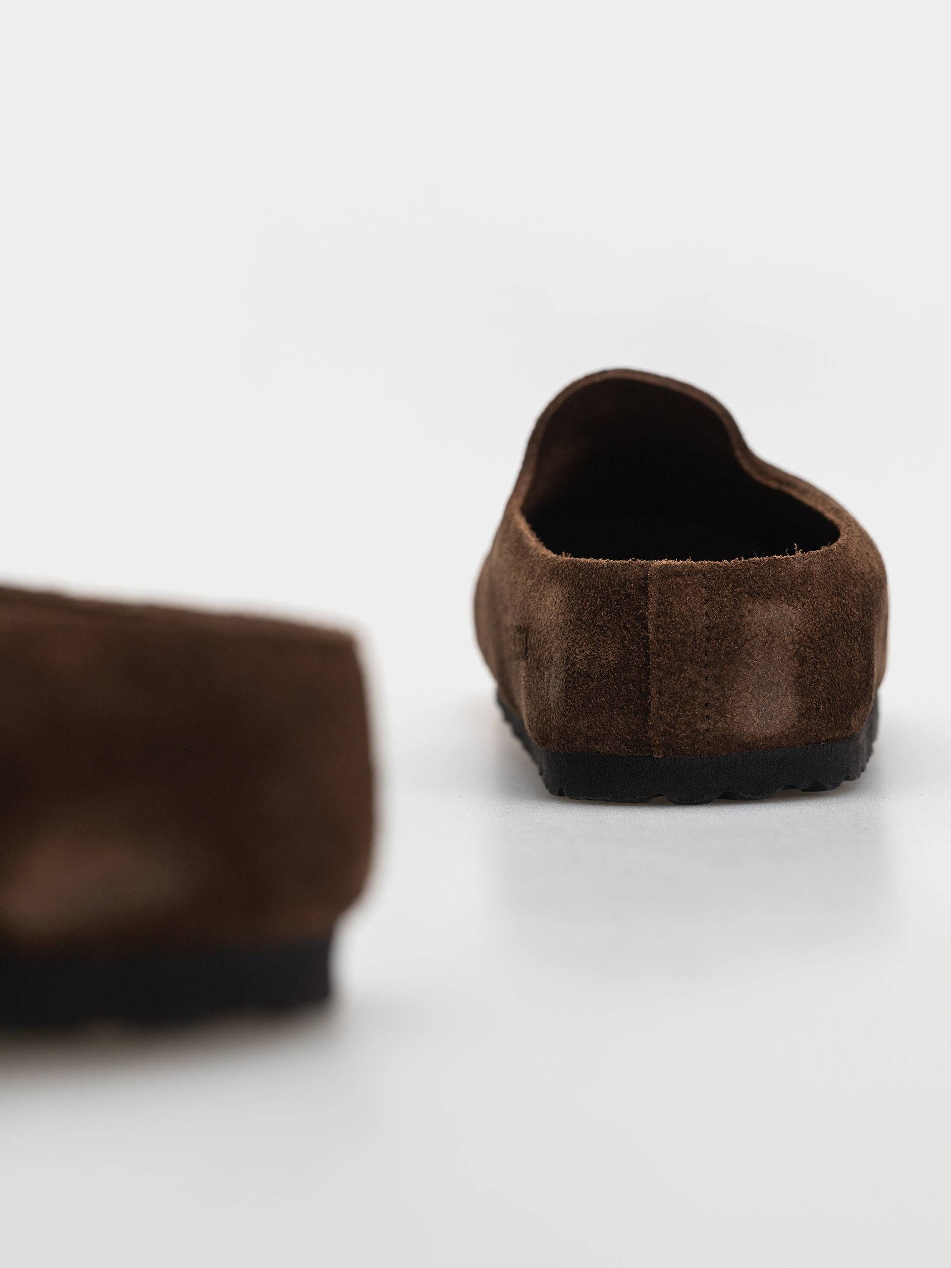 Birkenstock Amsterdam Wrapped Suede Leather Narrow Flip-flop papucsok (carafe)
