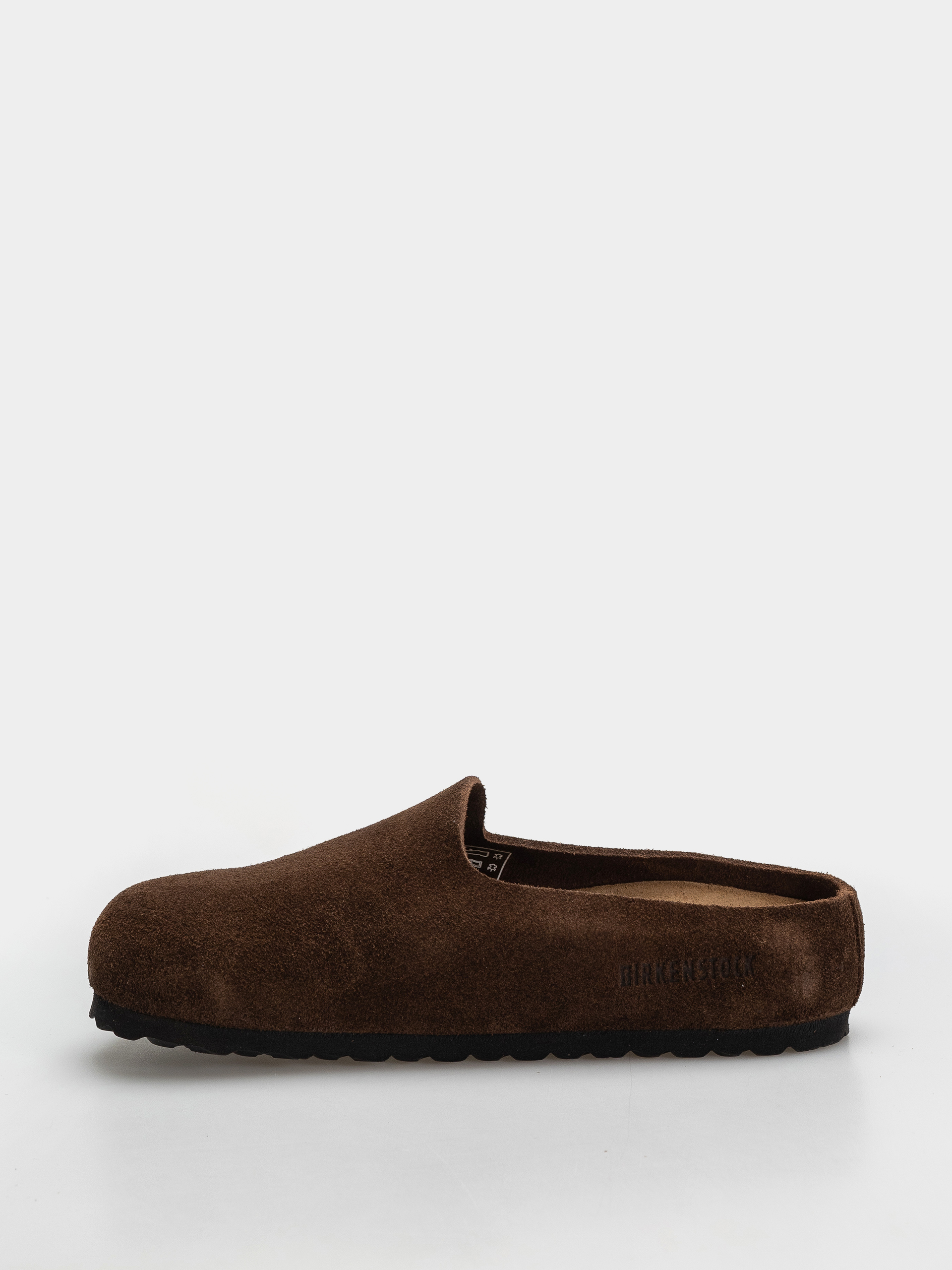 Birkenstock Amsterdam Wrapped Suede Leather Narrow Flip-flop papucsok (carafe)