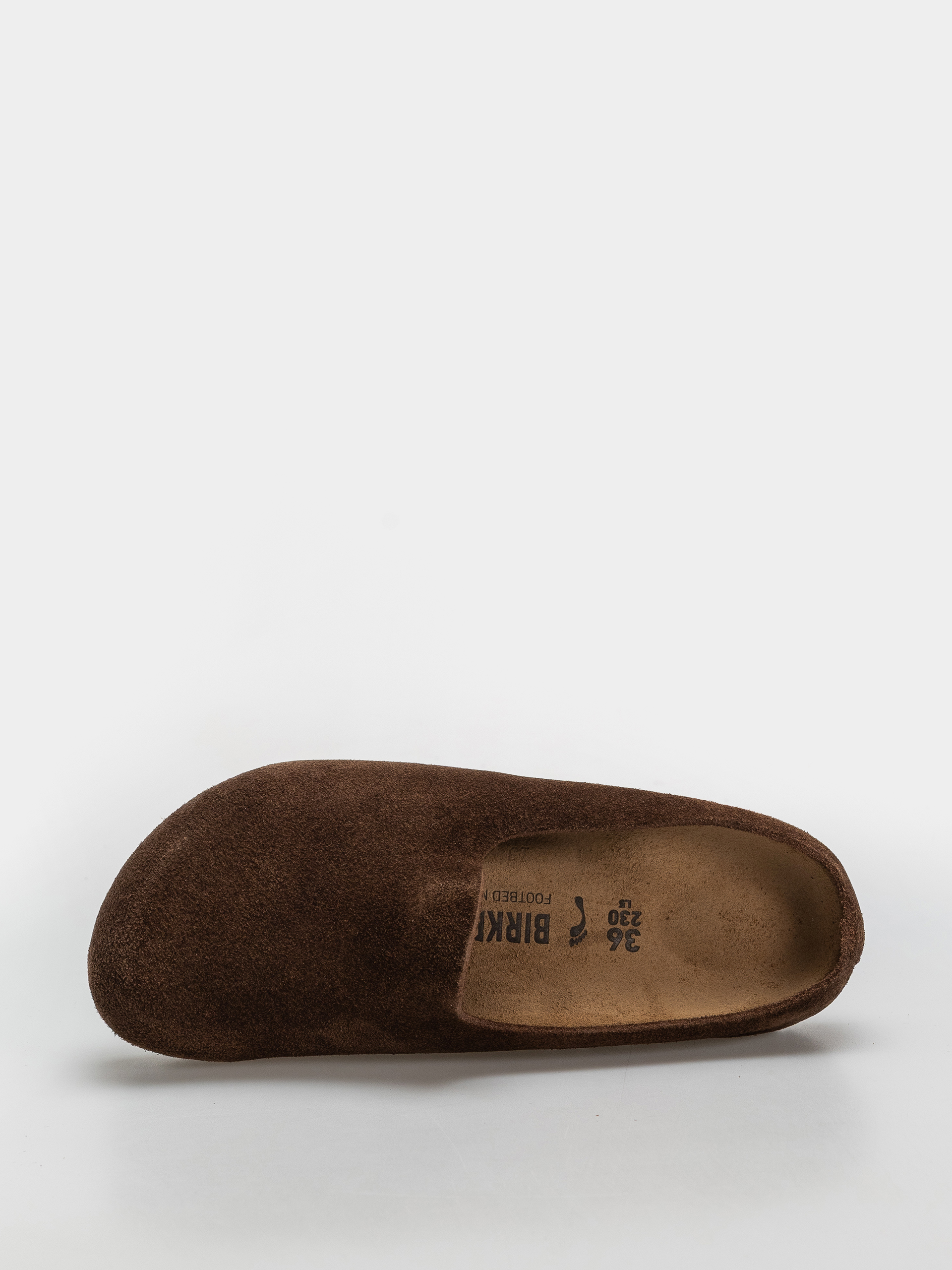 Birkenstock Amsterdam Wrapped Suede Leather Narrow Flip-flop papucsok (carafe)