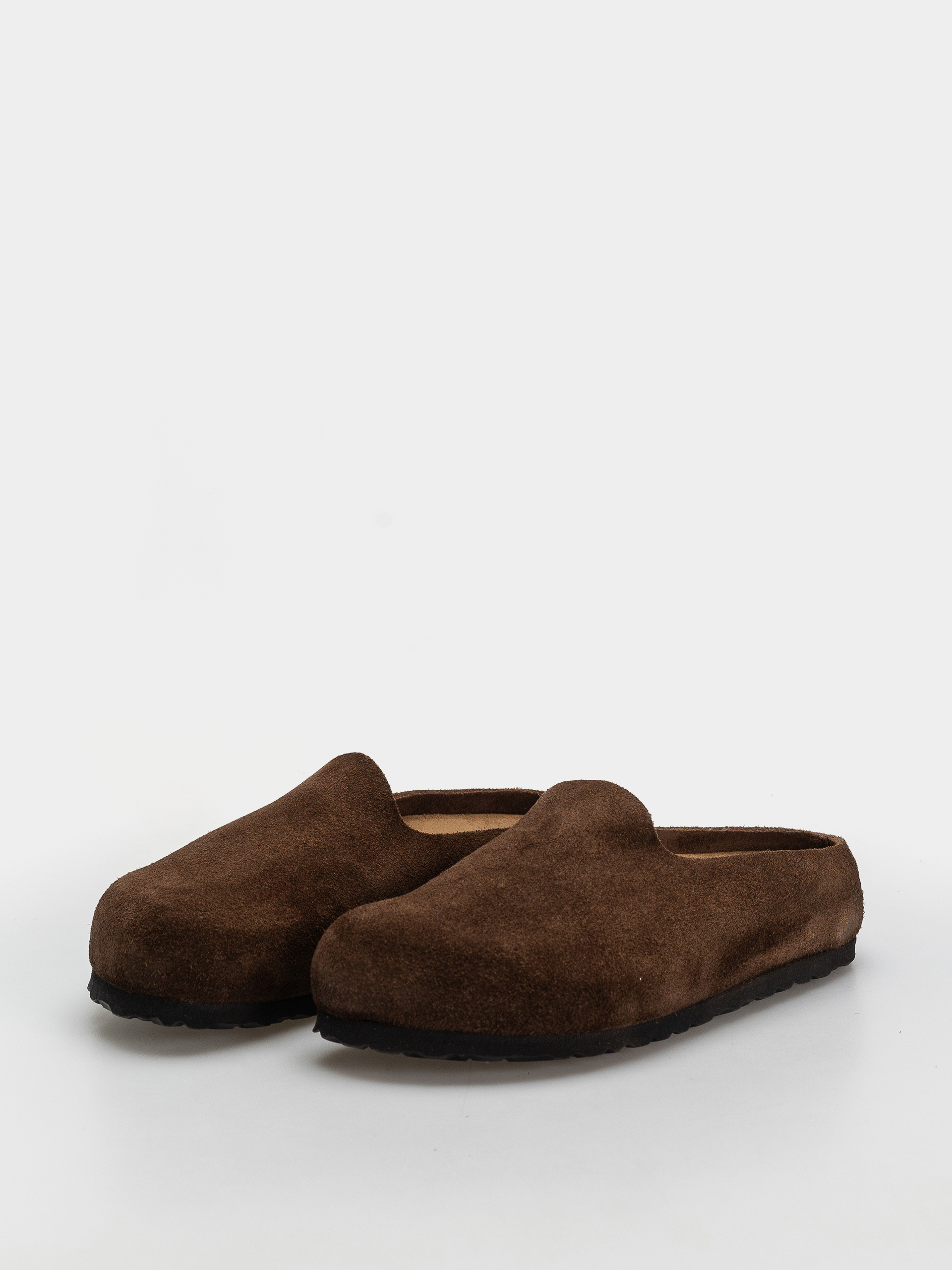 Birkenstock Amsterdam Wrapped Suede Leather Narrow Flip-flop papucsok (carafe)