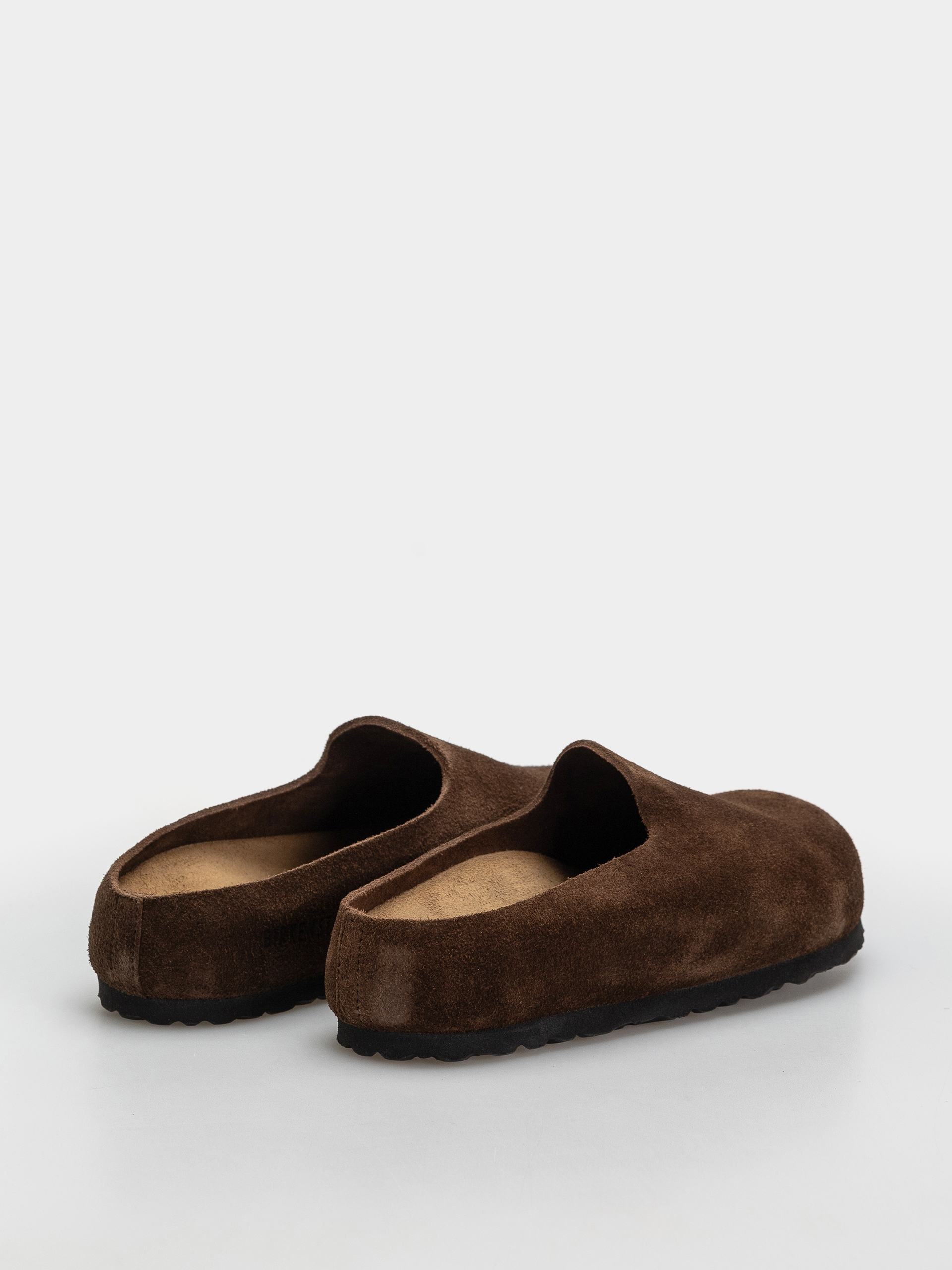 Birkenstock Amsterdam Wrapped Suede Leather Narrow Flip-flop papucsok (carafe)