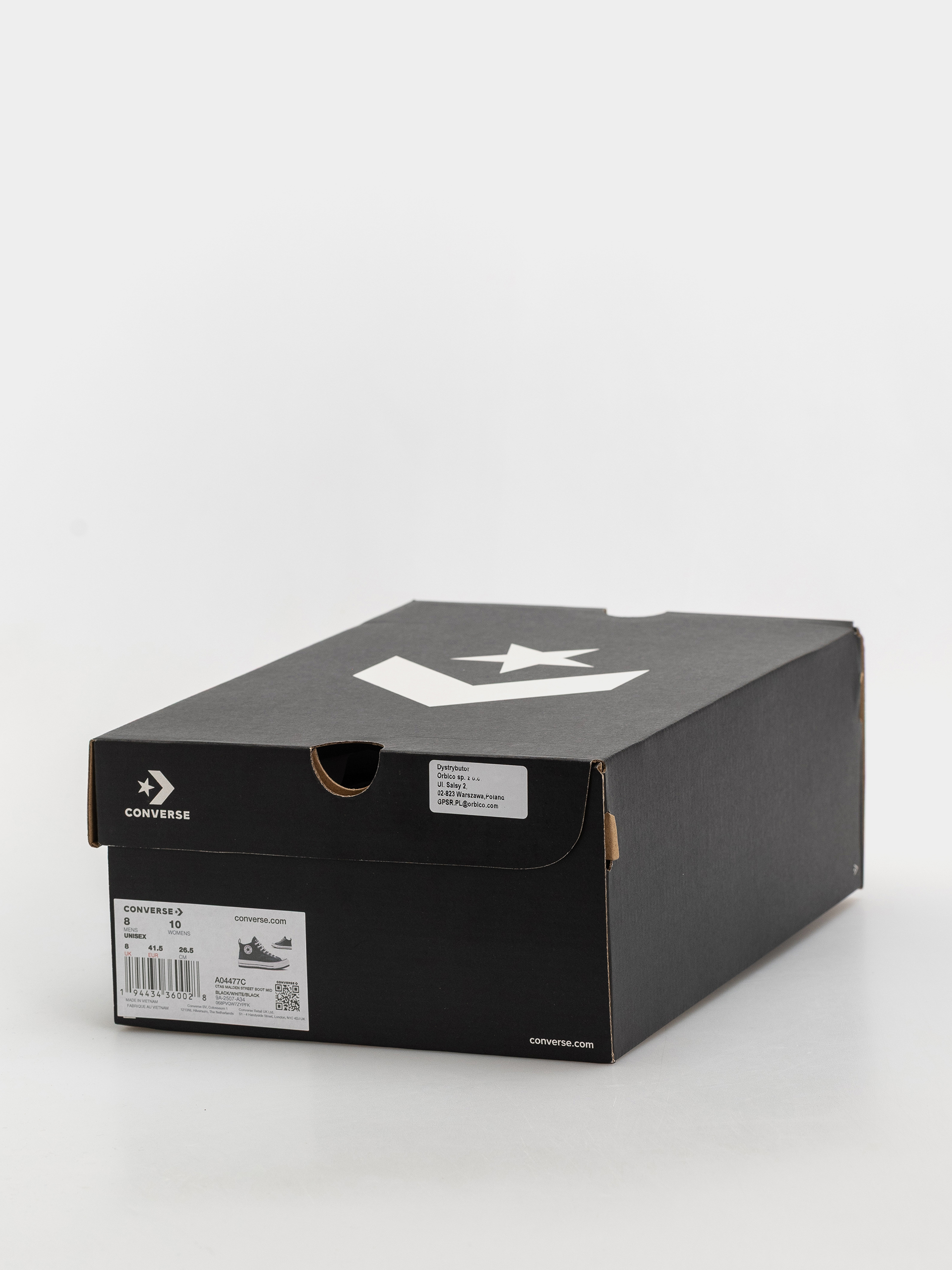 Cipők Converse Chuck Taylor All Star Malden Street Boot Mid (black/black)