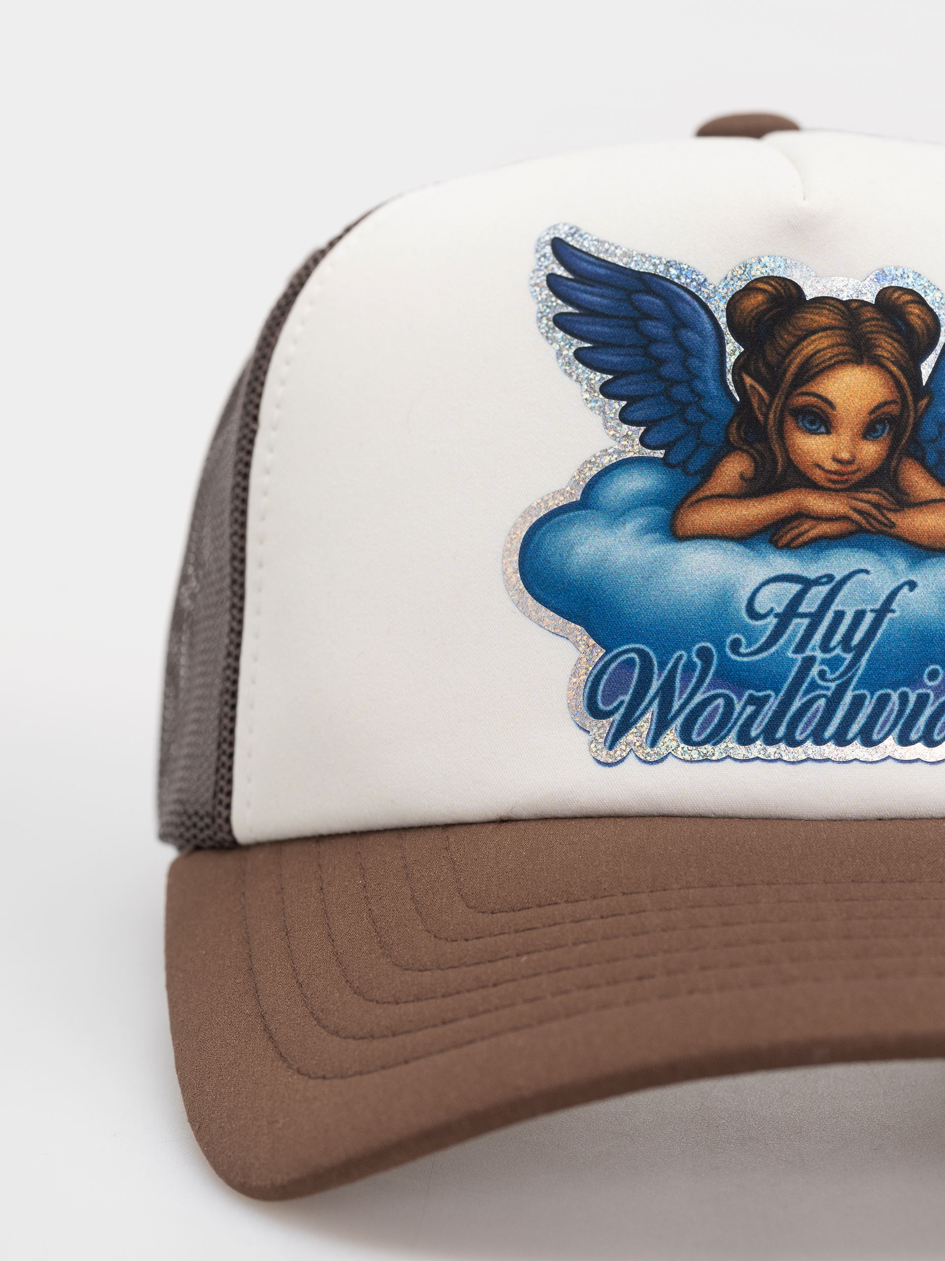 Baseball sapka HUF Bliss Trucker (brown)