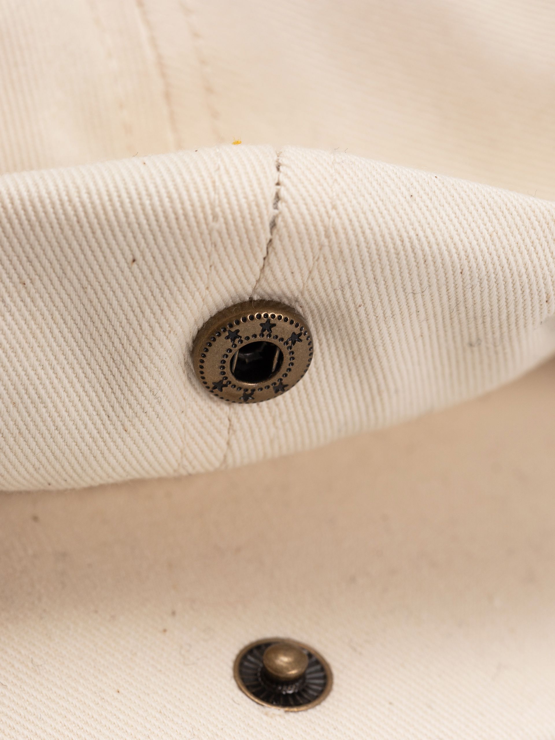 Flat cap Brixton Brood Snap Cap (egret white)