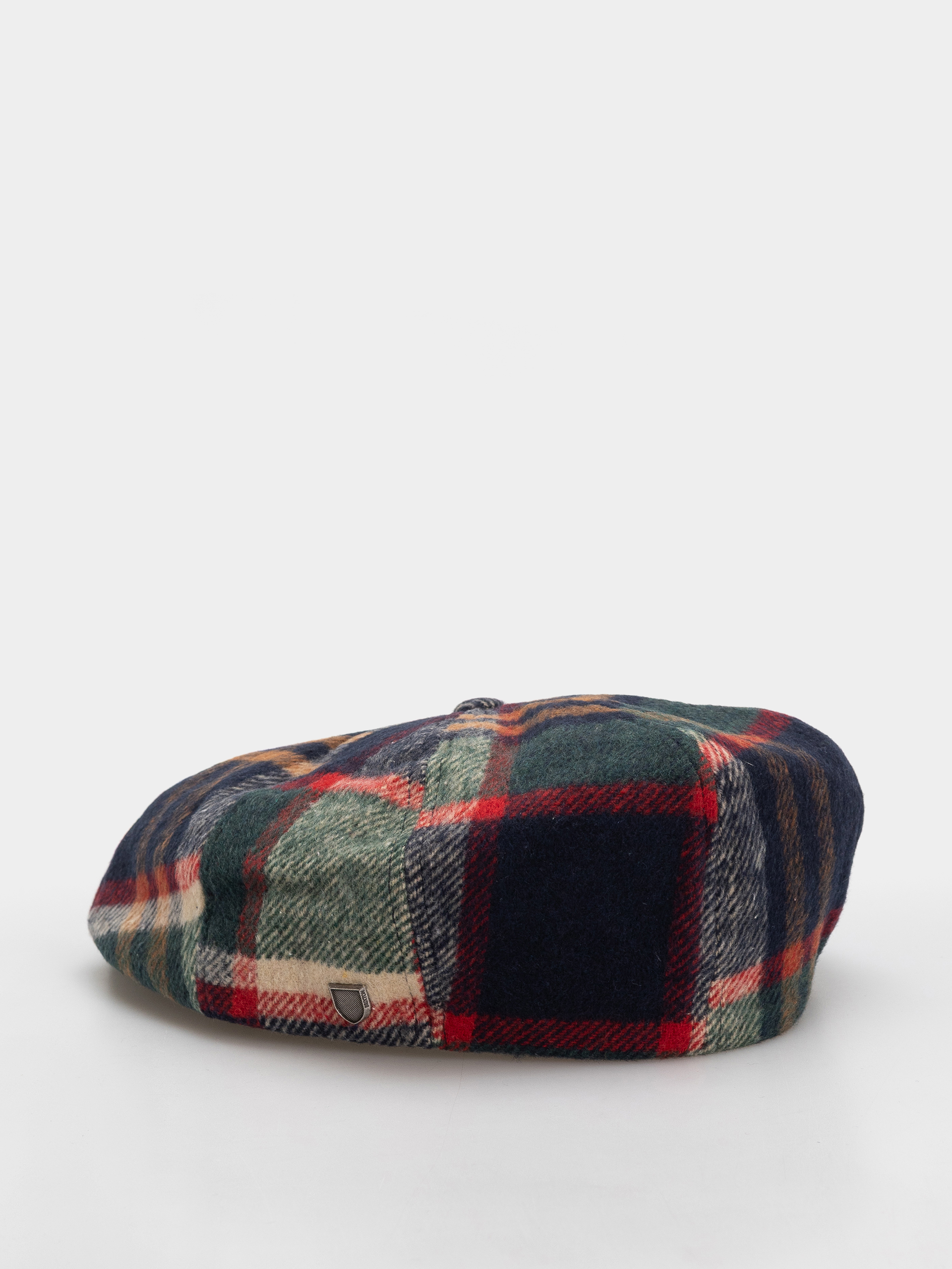 Flat cap Brixton Brood Snap Cap (navy/green/red/cream)
