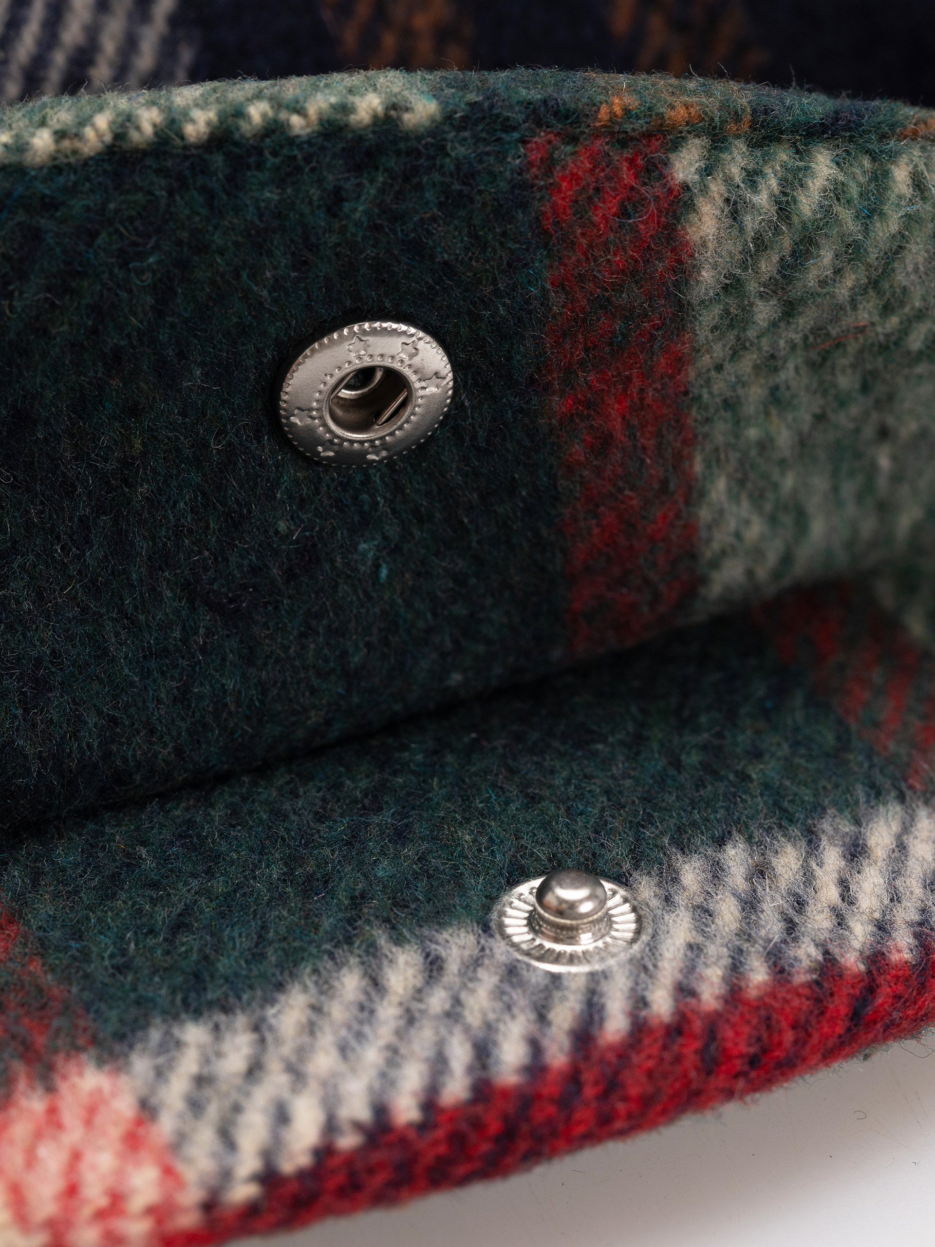 Flat cap Brixton Hooligan Snap Cap (navy/green/red/cream)