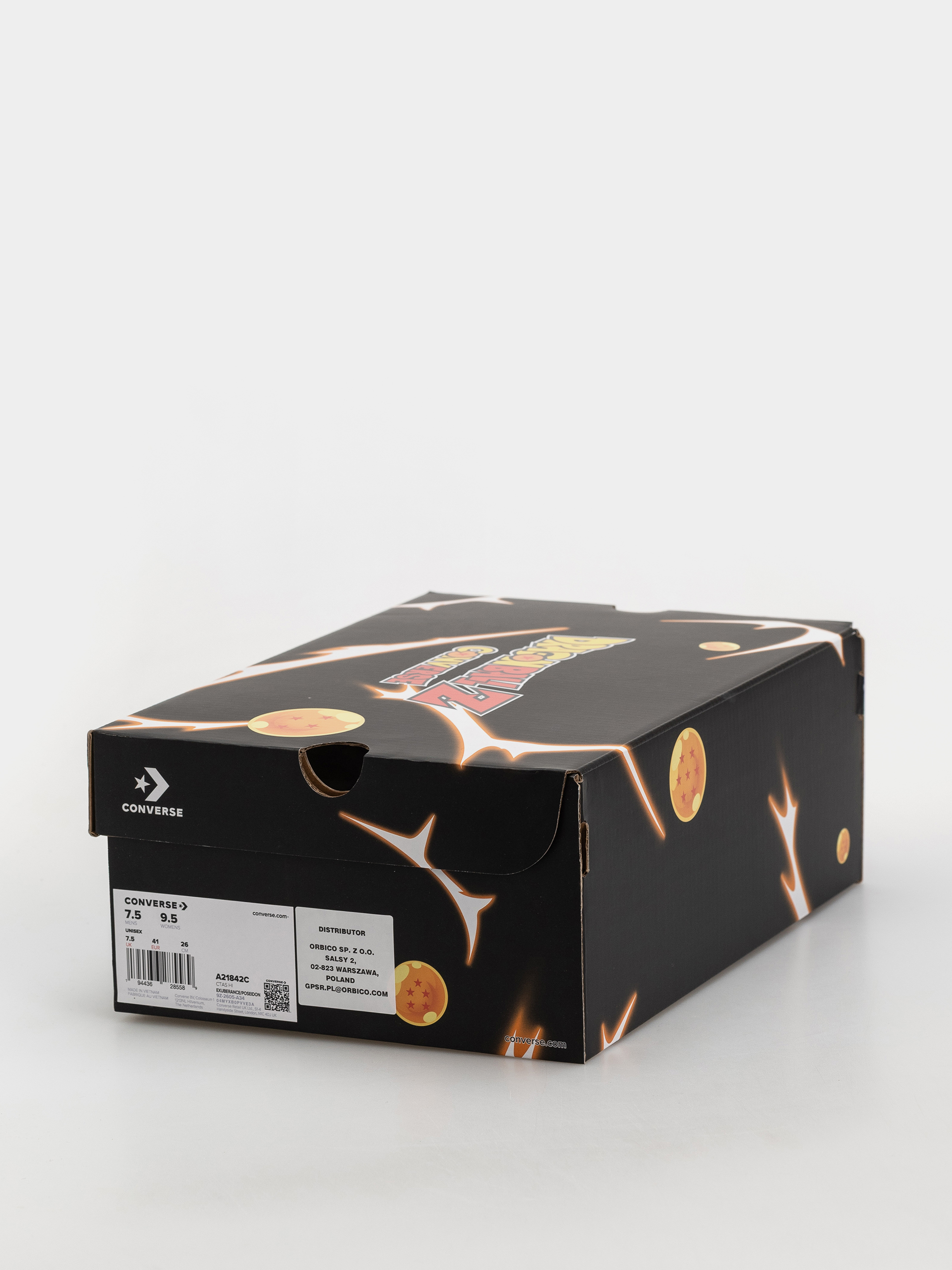 Tornacipők Converse X Dragon Ball Z Chuck Taylor All Star Hi (exuberance/poseidon/cheery tomato)