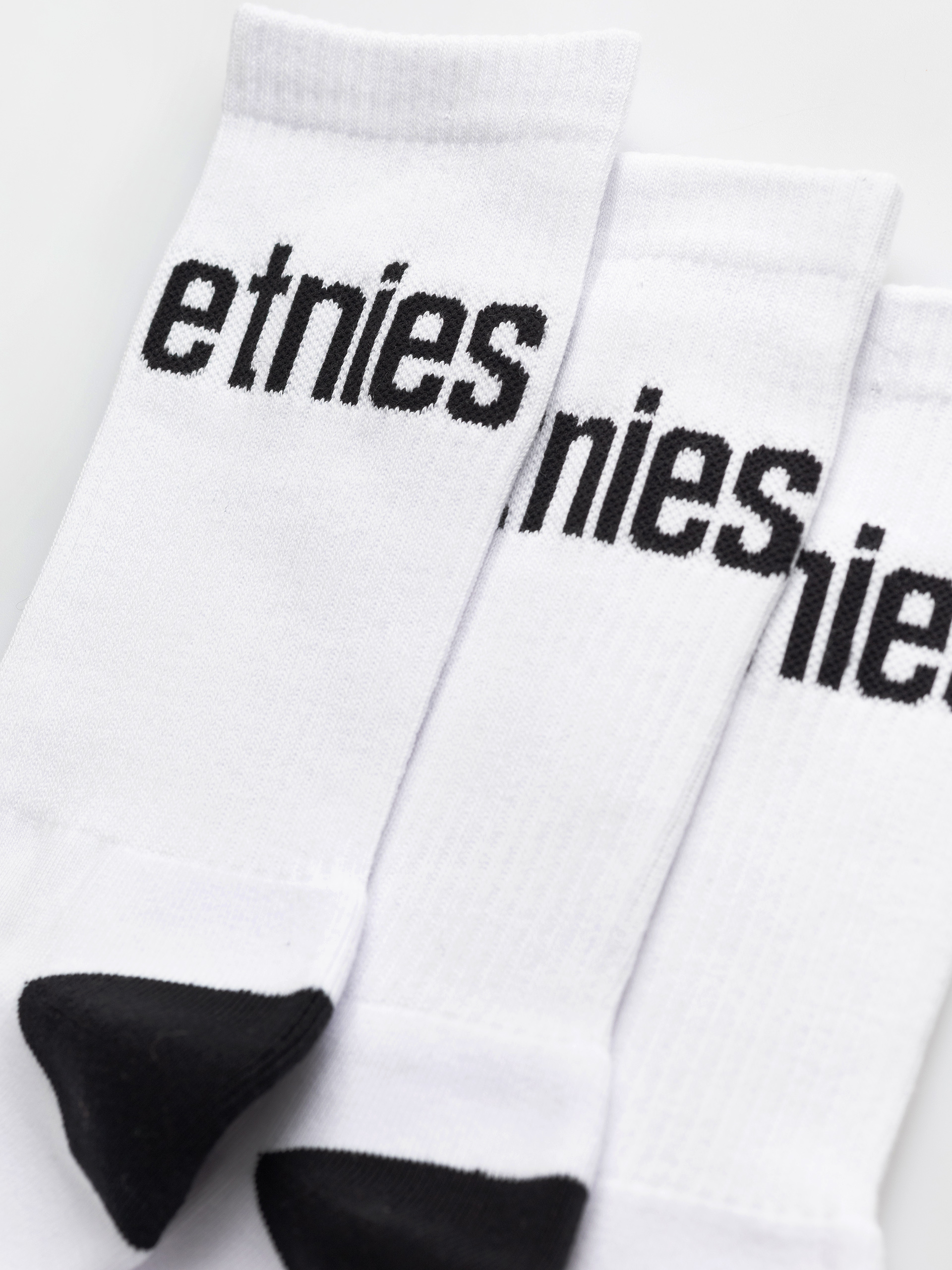 Zokni Etnies Wordmark Sock 3 Pack (white)