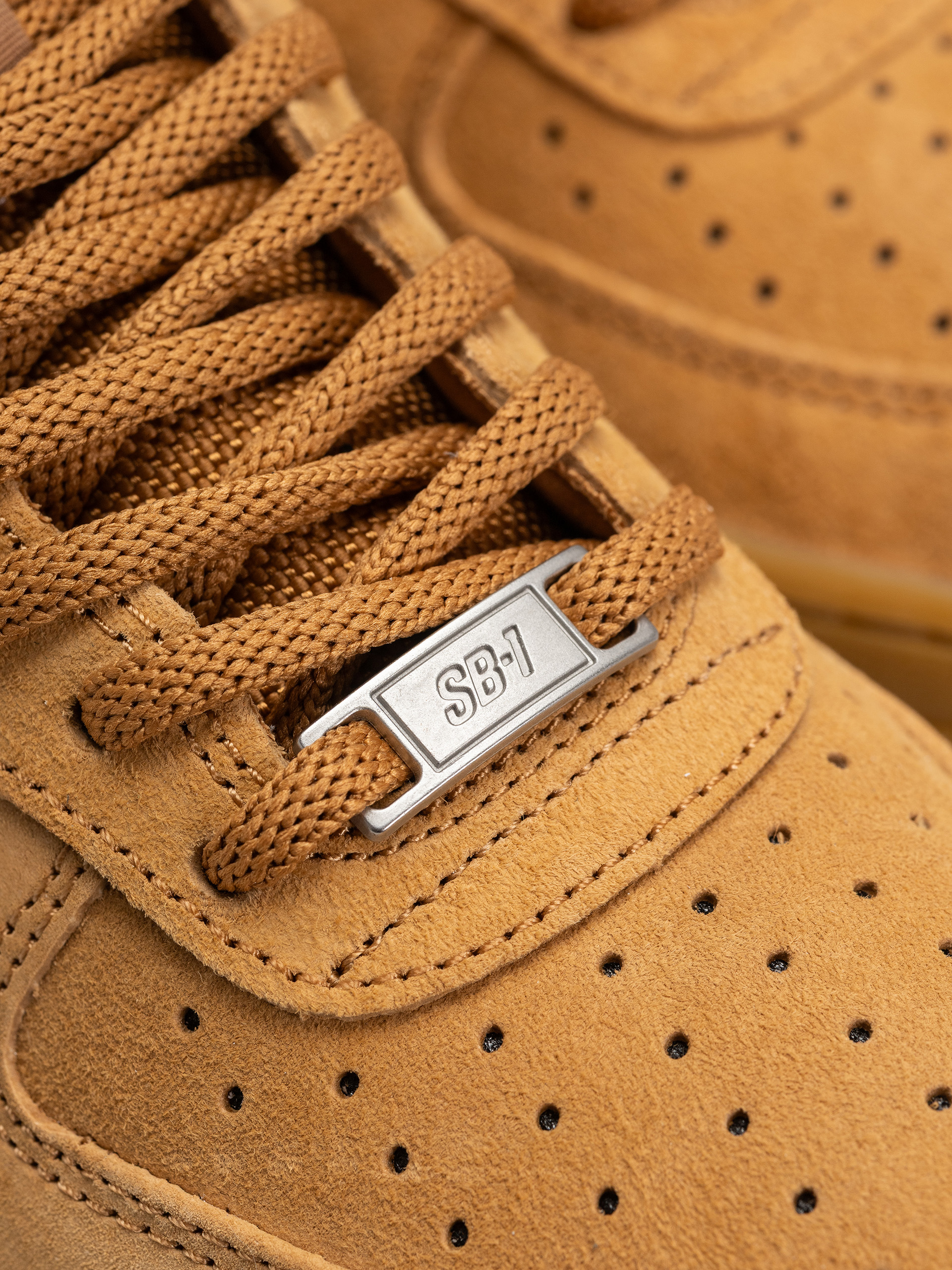 Nike SB Air Force 1 Cipők (flax/flax/black/gum light brown)
